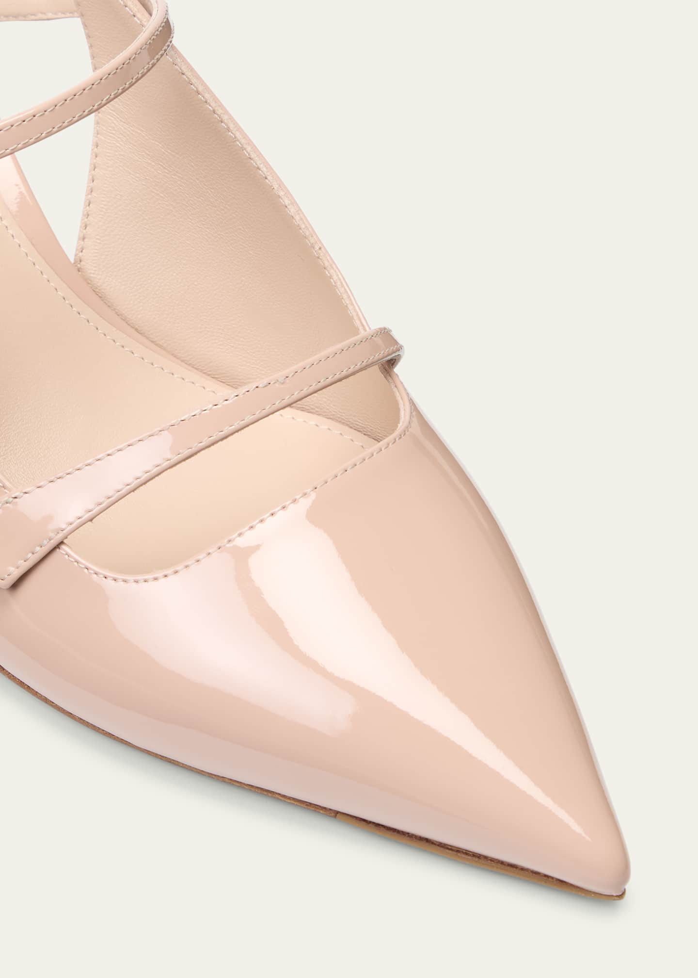Alexandre Birman Tita Patent Slingback Pumps Image 5 of 5