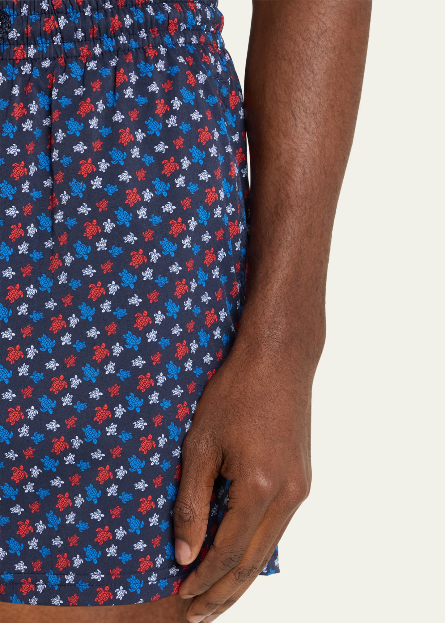 VILEBREQUIN Boys Stretch Swim Shorts Turtle Monogram main image 0