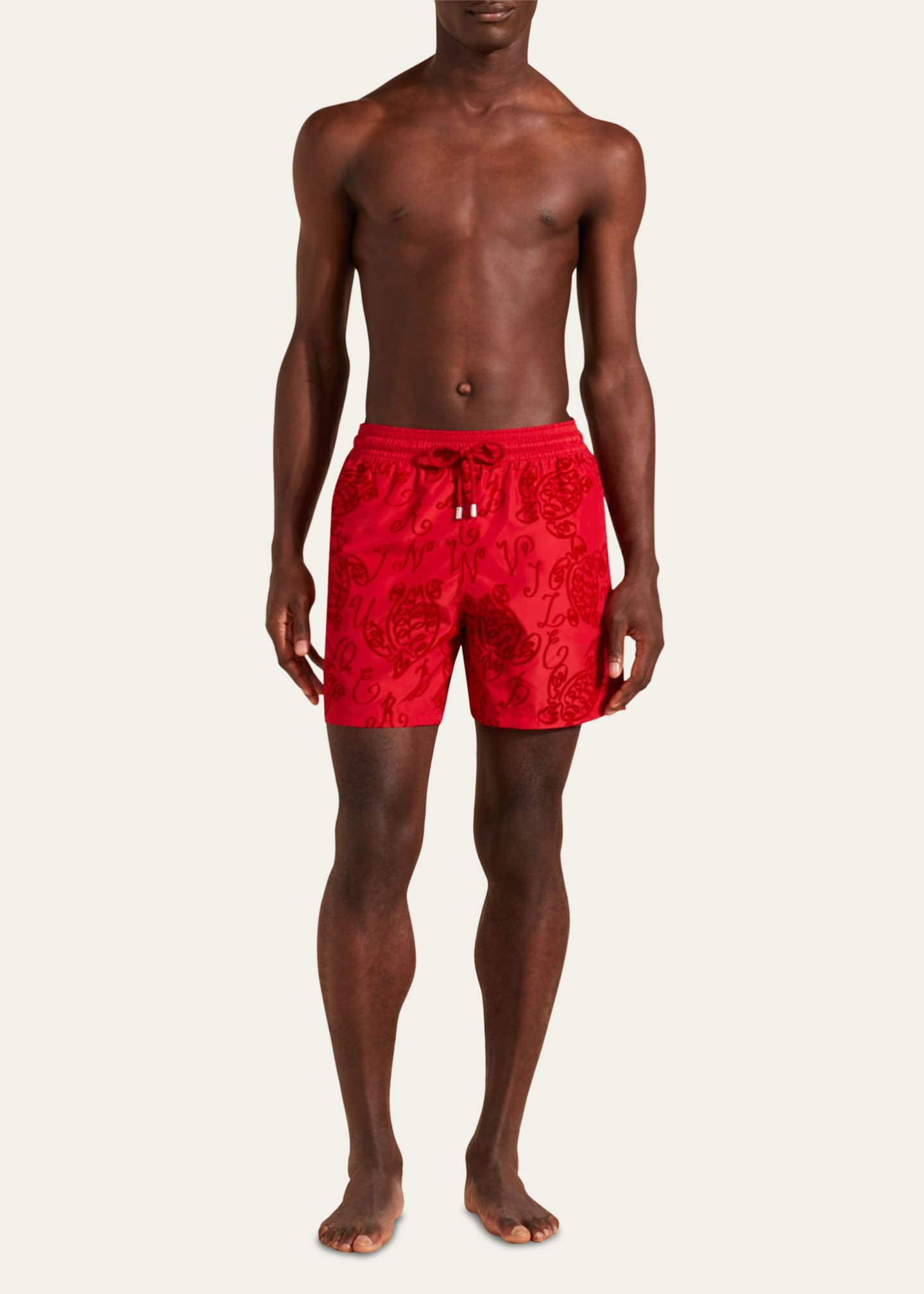 Vilebrequin Men's Abstract-Print Swim Shorts Image 2 of 4