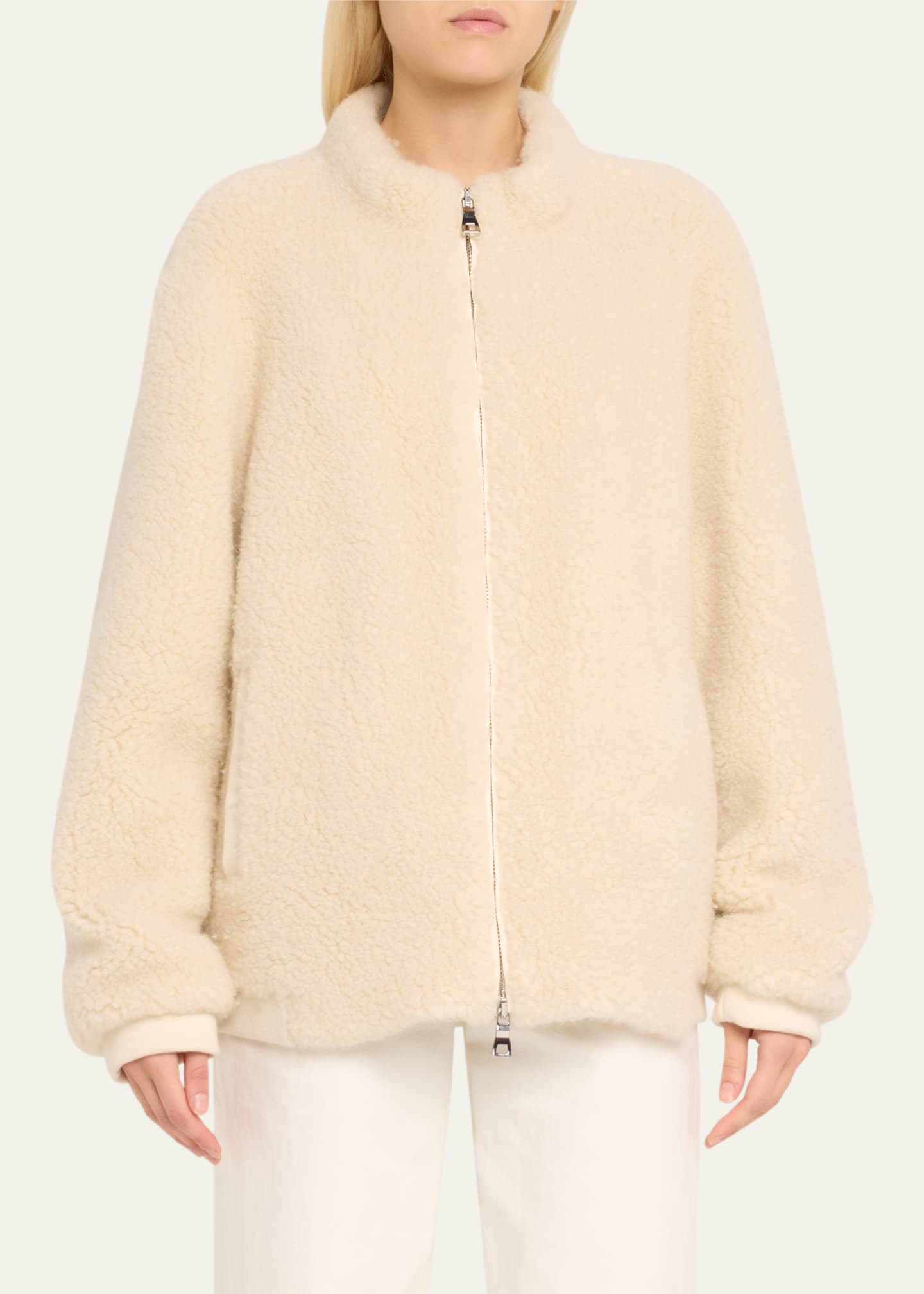 God's True Cashmere T Bird Cashmere Flight Jacket Image 4 of 5