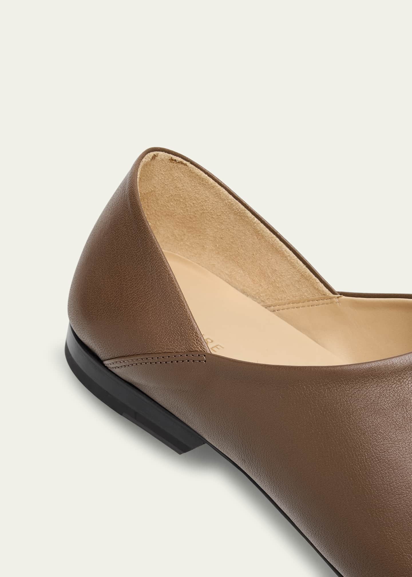 LEMAIRE Men's Leather D'Orsay Slip-On Loafers Image 5 of 6