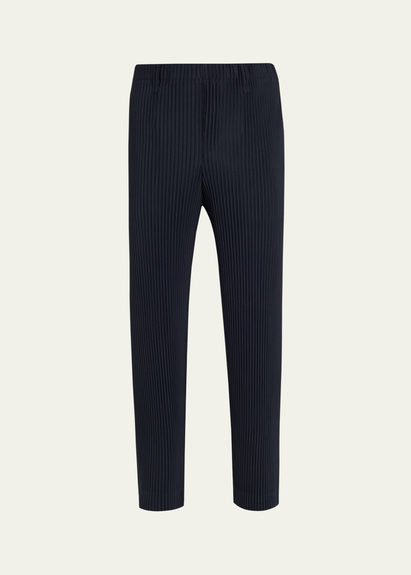 Homme Plisse Issey Miyake Men's Pleated Polyester Pants Image 1 of 5