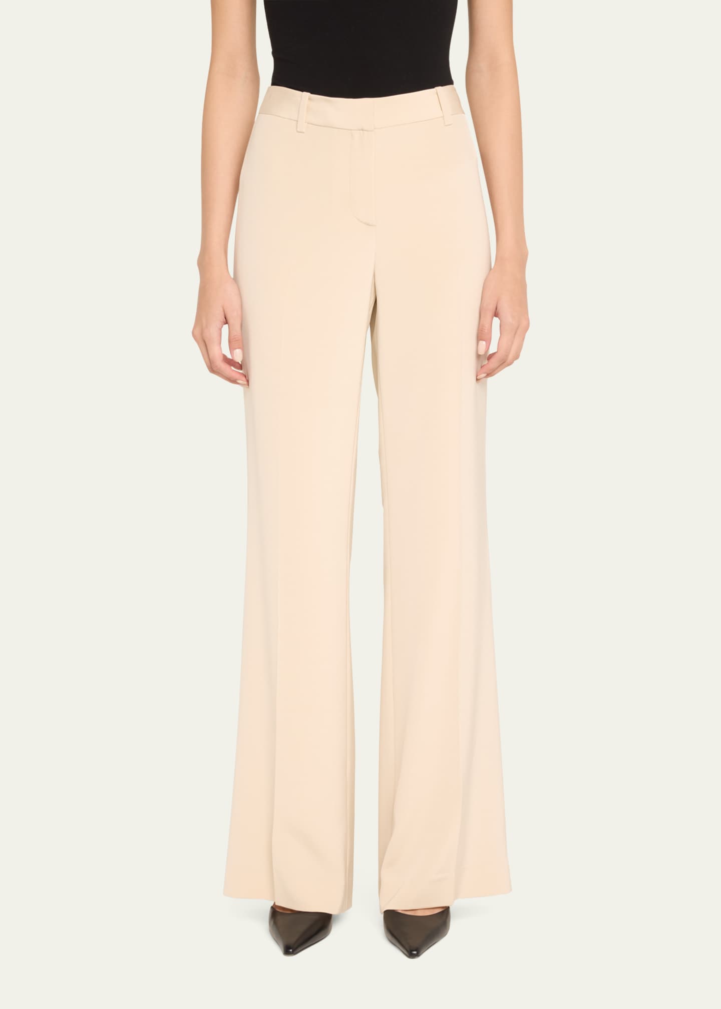 Kobi Halperin Alaska StraightLeg Stretch Silk Pants Bergdorf Goodman