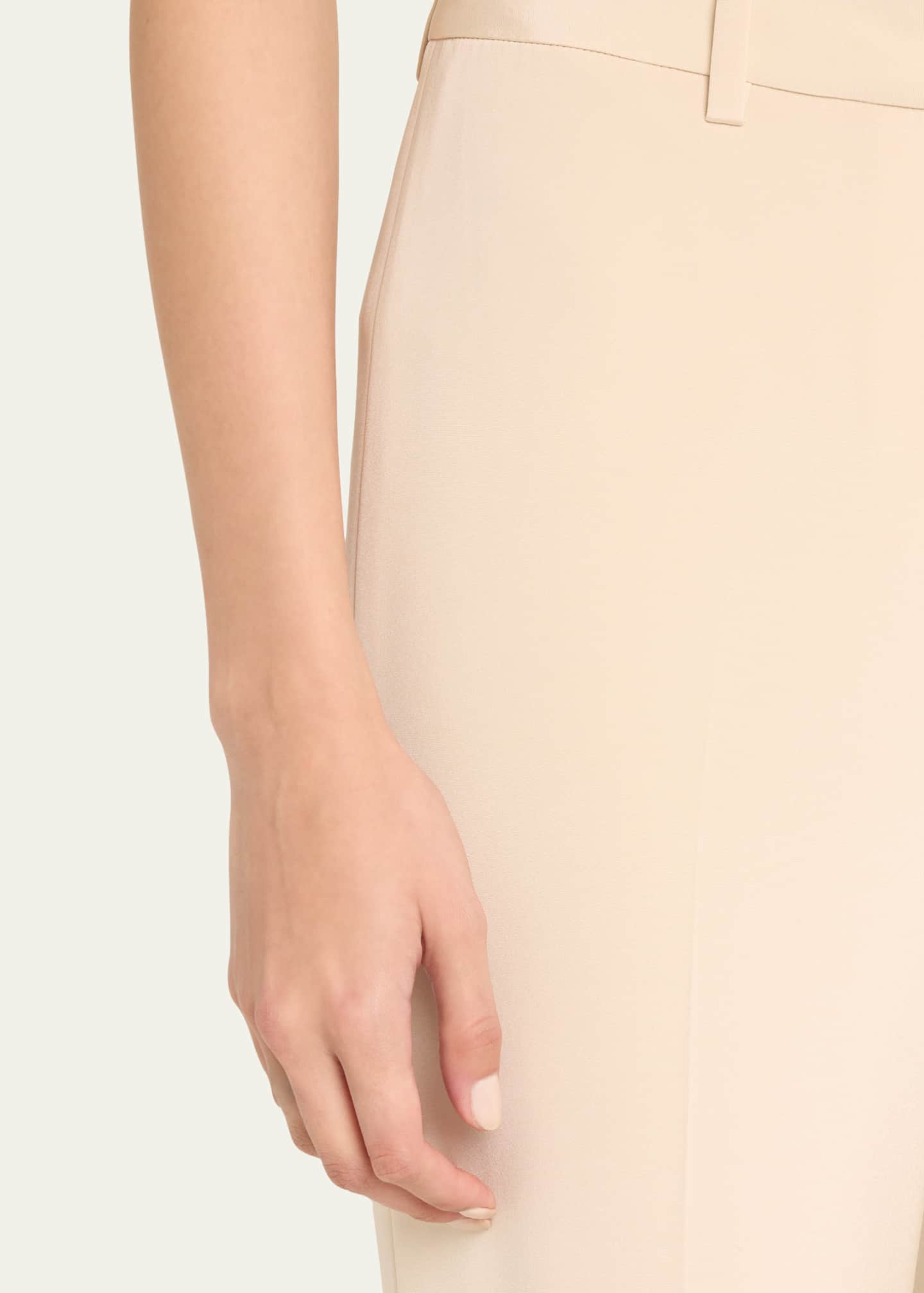 Kobi Halperin Alaska StraightLeg Stretch Silk Pants Bergdorf Goodman