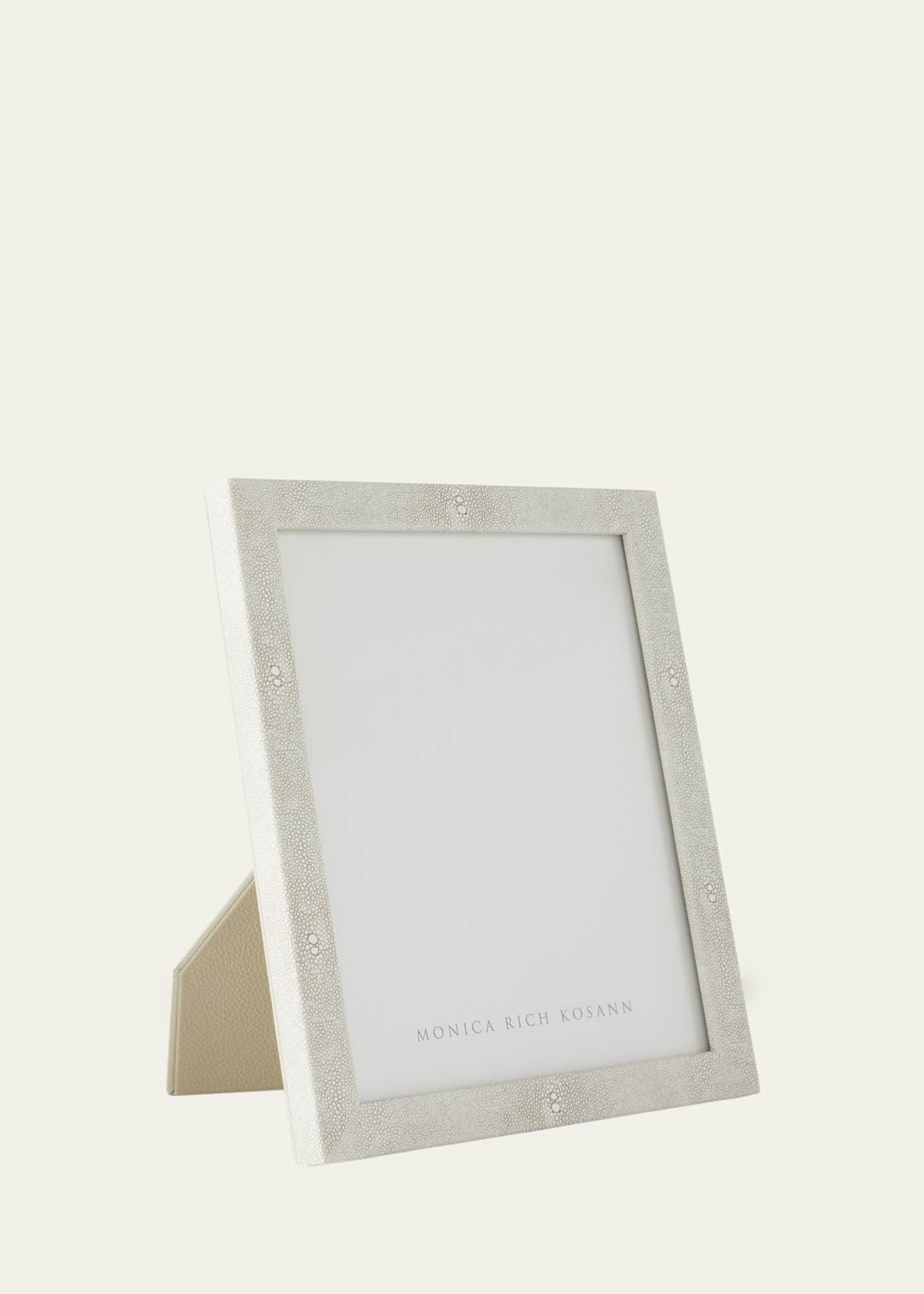 Monica Rich Kosann Photographer's Molding Shagreen-Embossed Faux Leather Frame, 8" x 10" Image 2 of 2