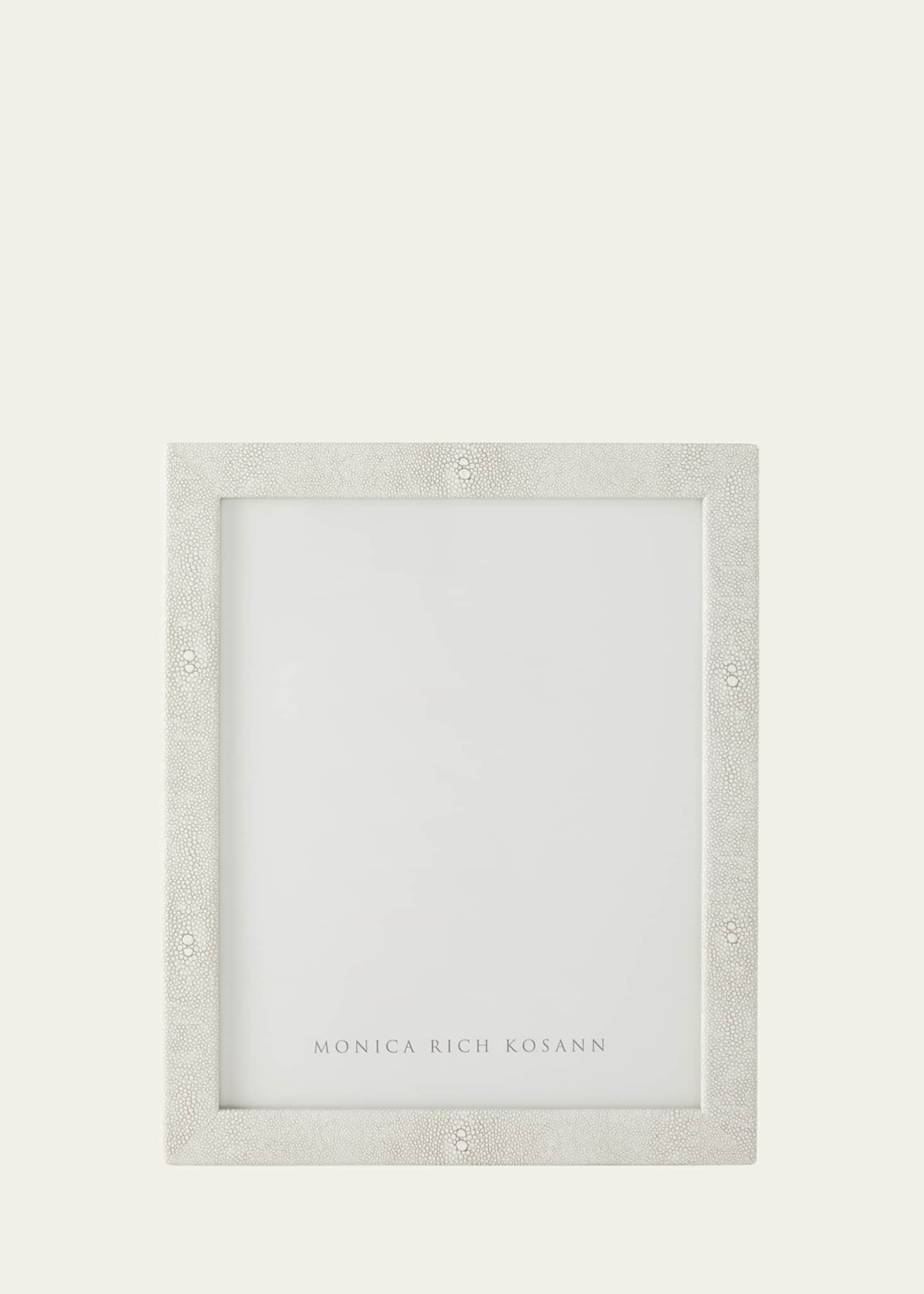 Monica Rich Kosann Photographer's Molding Shagreen-Embossed Faux Leather Frame, 8" x 10" Image 1 of 2