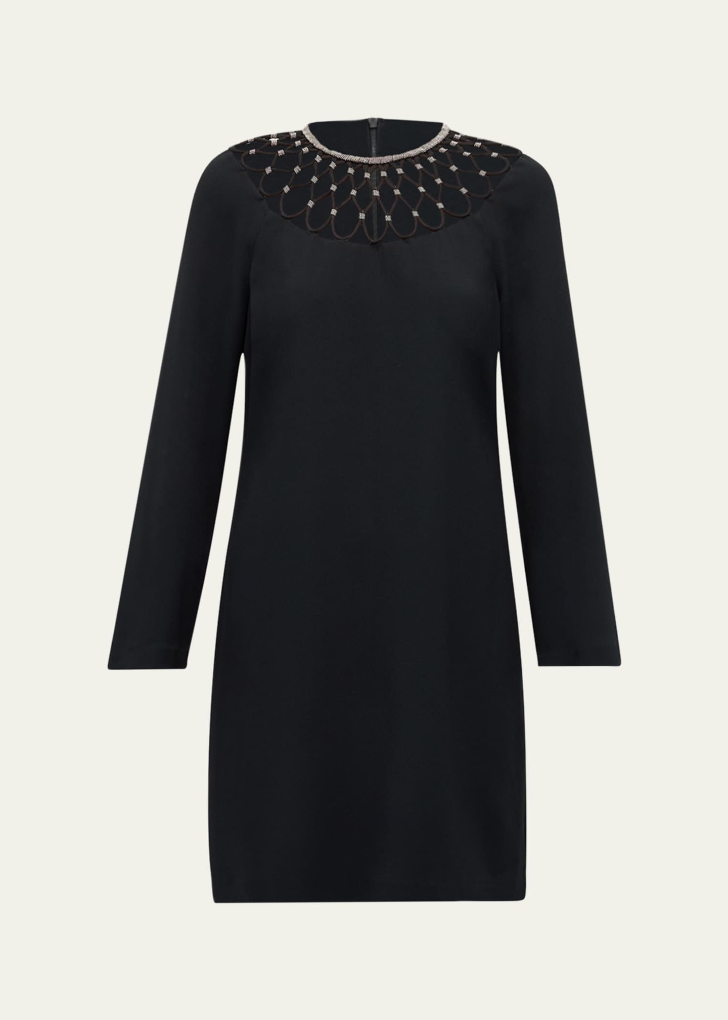 Kobi Halperin Alby Chain-Embellished Shift Dress Image 1 of 5