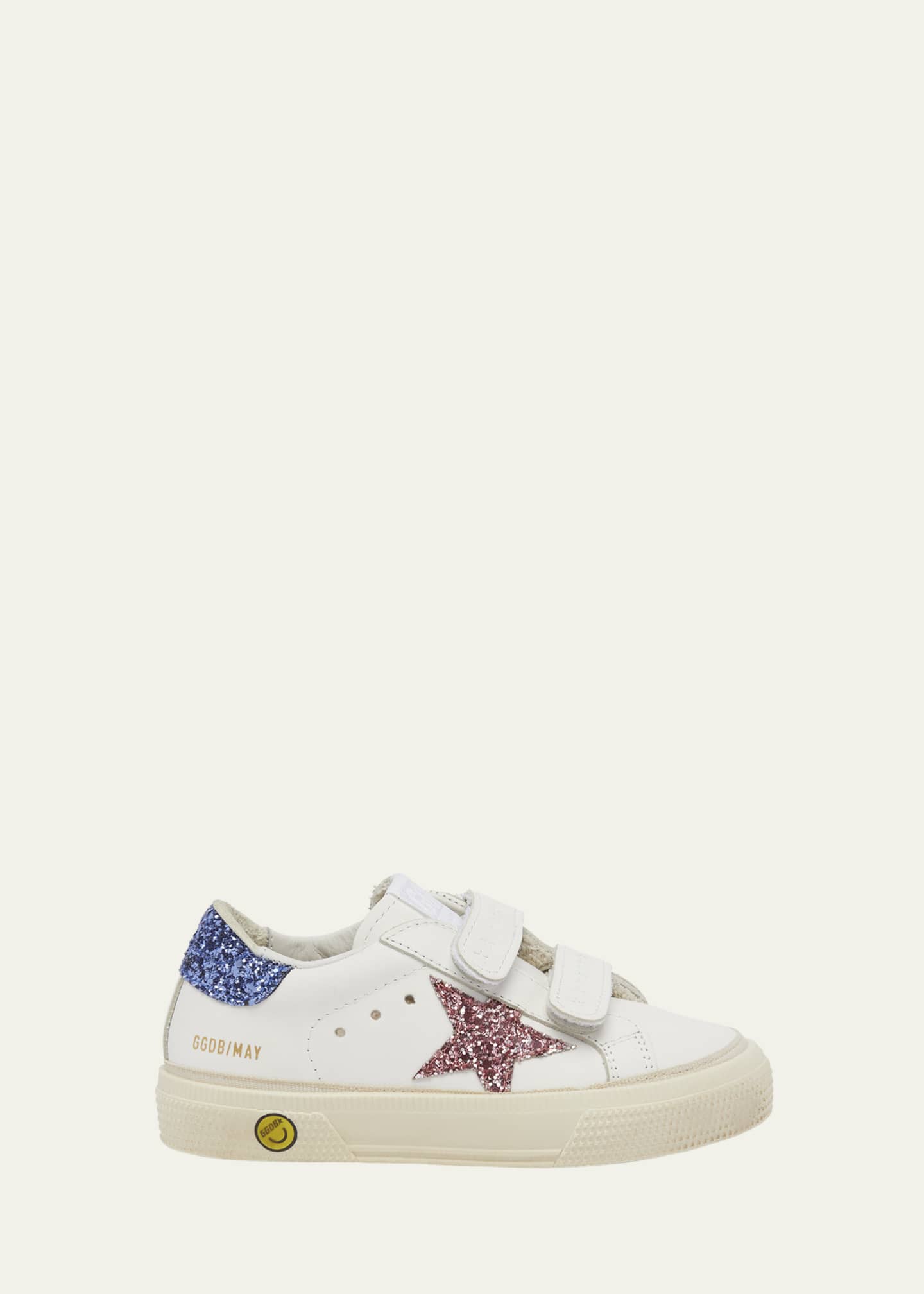 Golden Goose Girl's May Glitter Trim Low Top Sneakers, Baby/Toddlers Image 1 of 3
