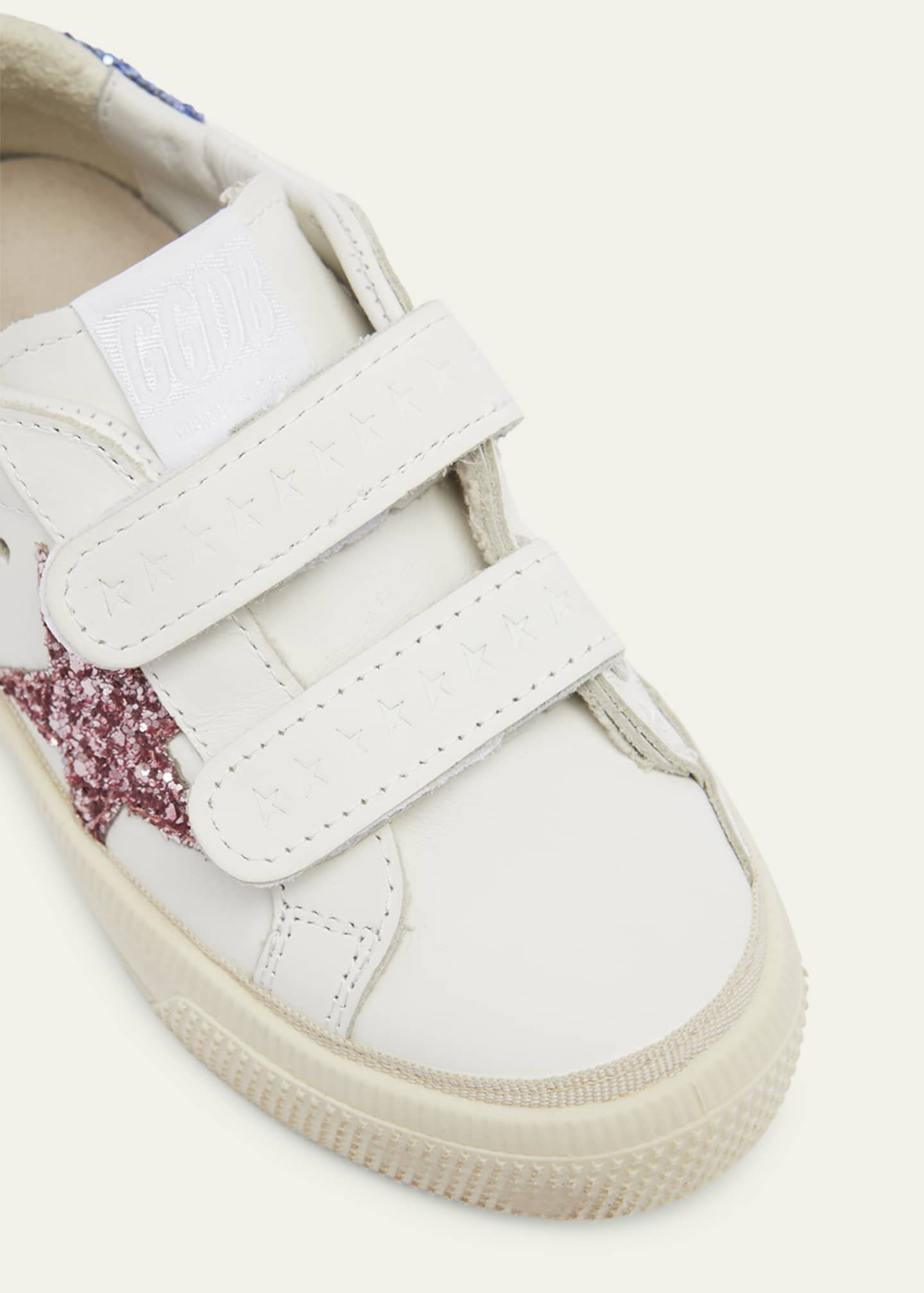 Golden Goose Girl's May Glitter Trim Low Top Sneakers, Toddlers/Kids Image 3 of 3