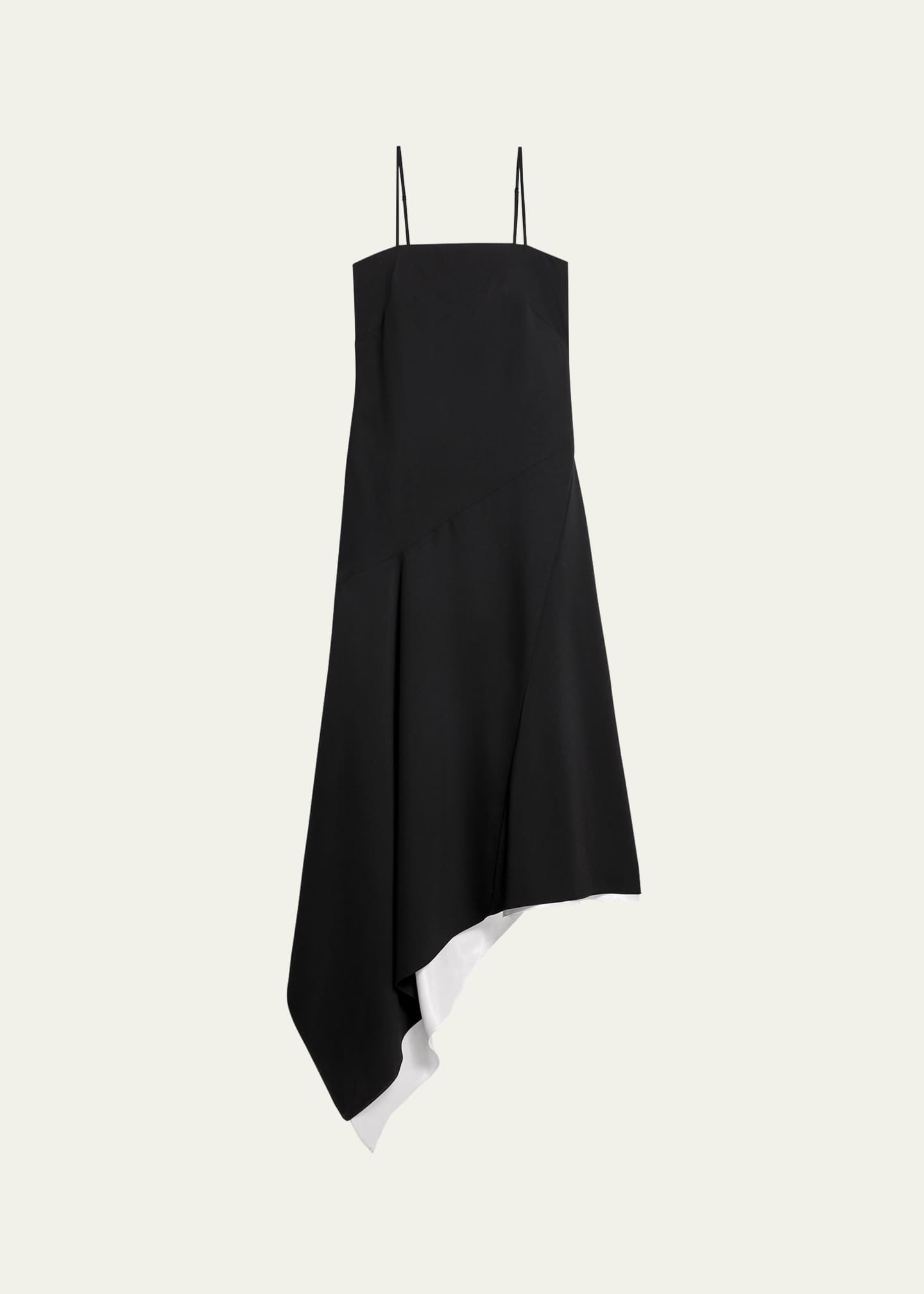 Helmut Lang Scarf Hem Midi Dress Image 1 of 5