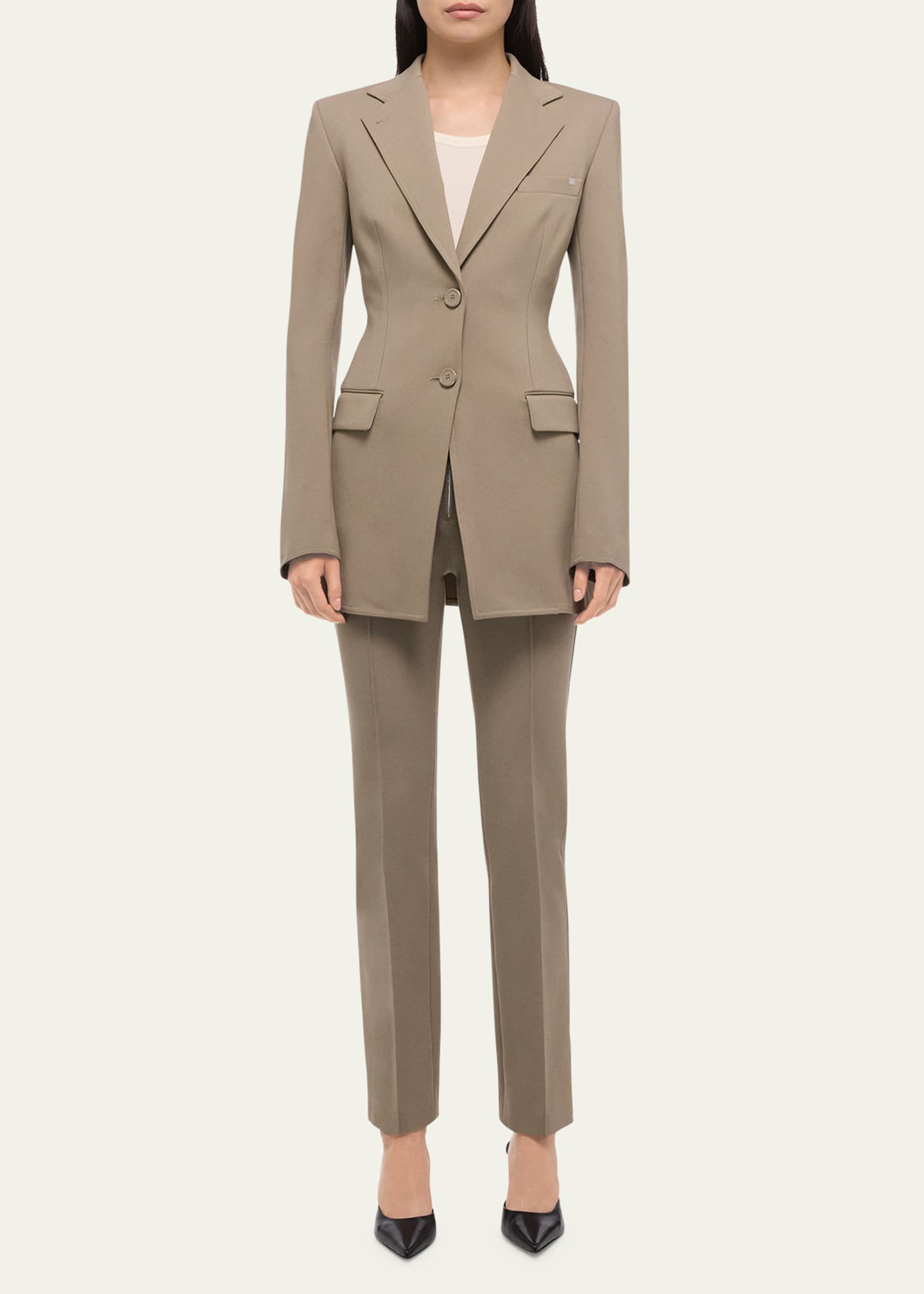 Helmut Lang Waisted Blazer Image 2 of 5