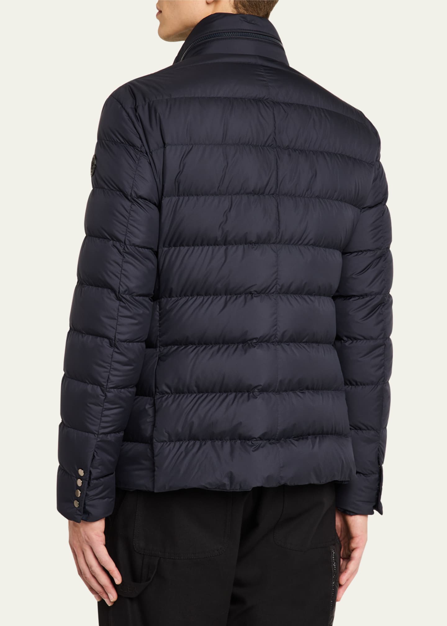 Moncler Men's Malinvern Down Blazer Jacket Image 3 of 5