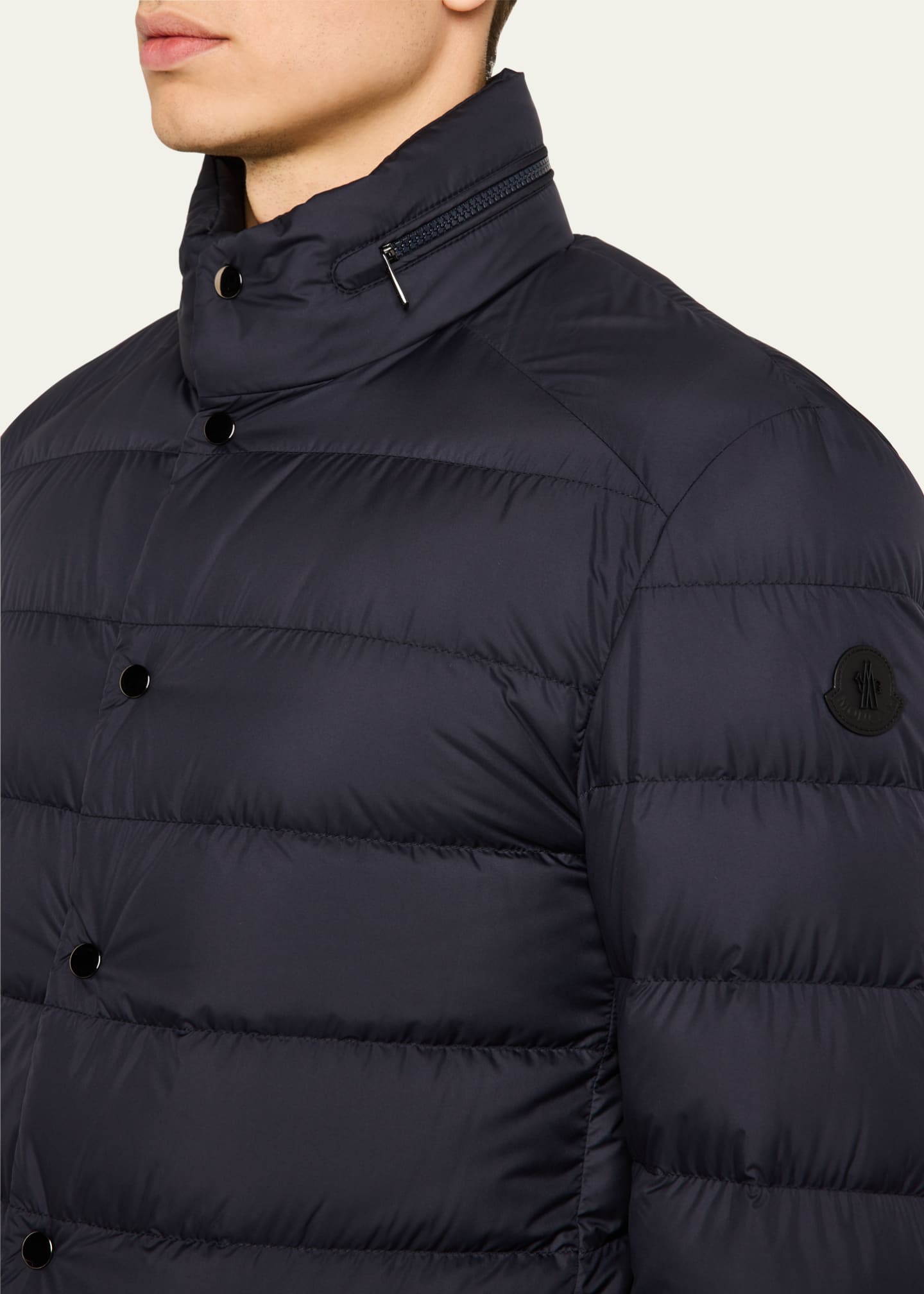 Moncler Men's Malinvern Down Blazer Jacket Image 5 of 5