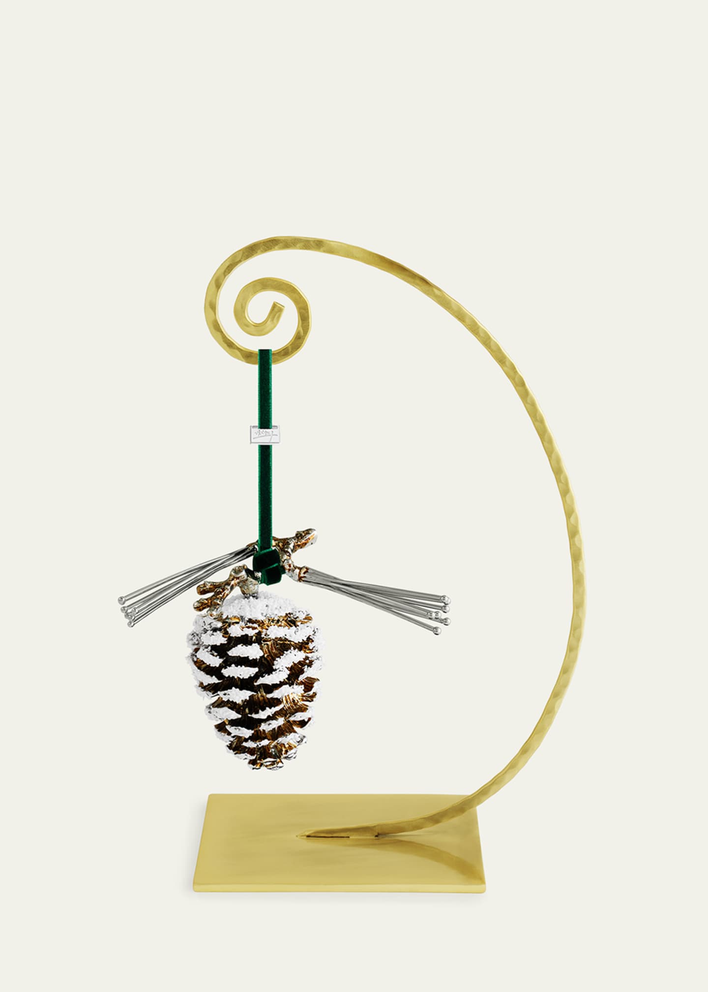 Michael Aram Pine Cone Snowy Christmas Ornament Image 4 of 4