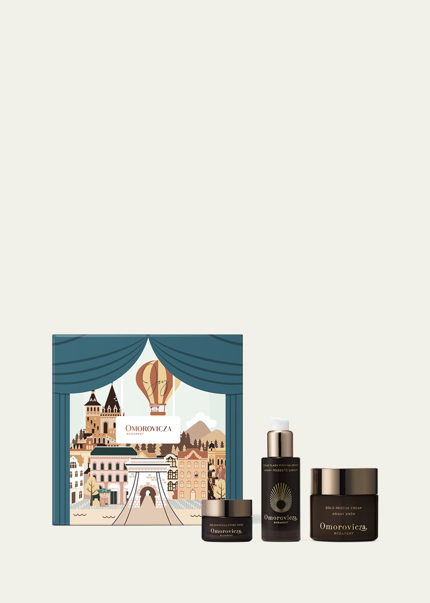 Omorovicza Limited Edition Gold Trio Gift Set Image 1 of 2