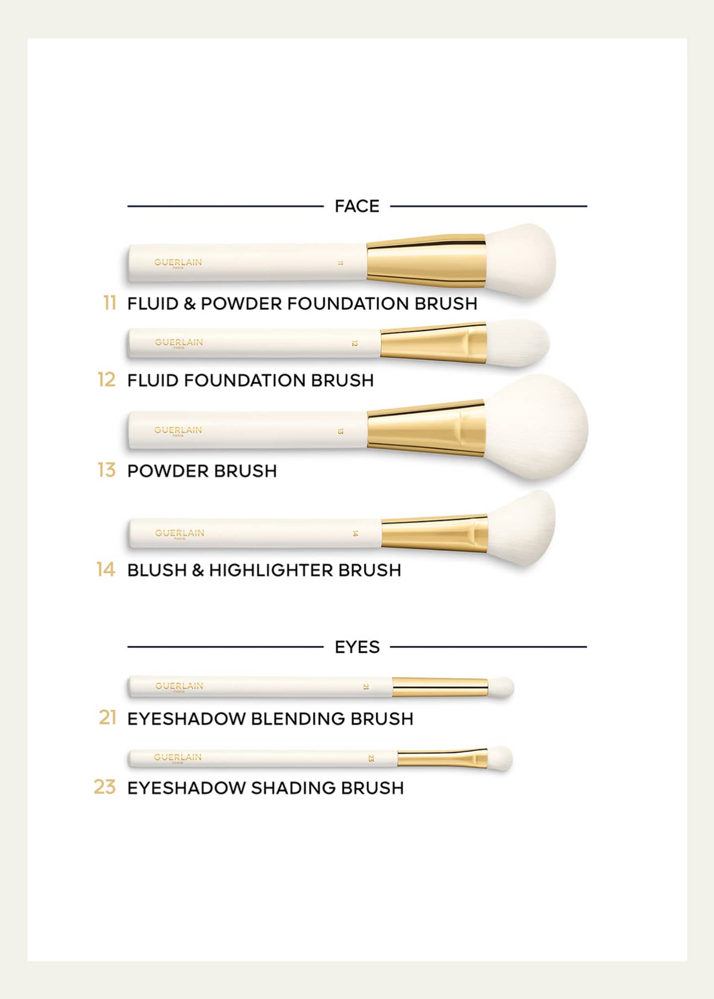 Guerlain No 14 Blush & Highlighter Face Brush Image 2 of 2