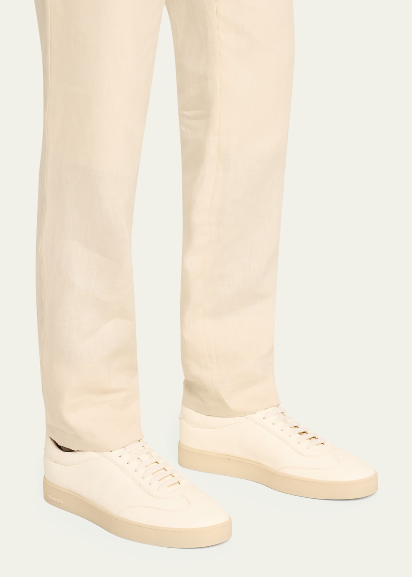 Church's Men's Largs 2 Deerskin Low-Top Sneakers Image 2 of 5