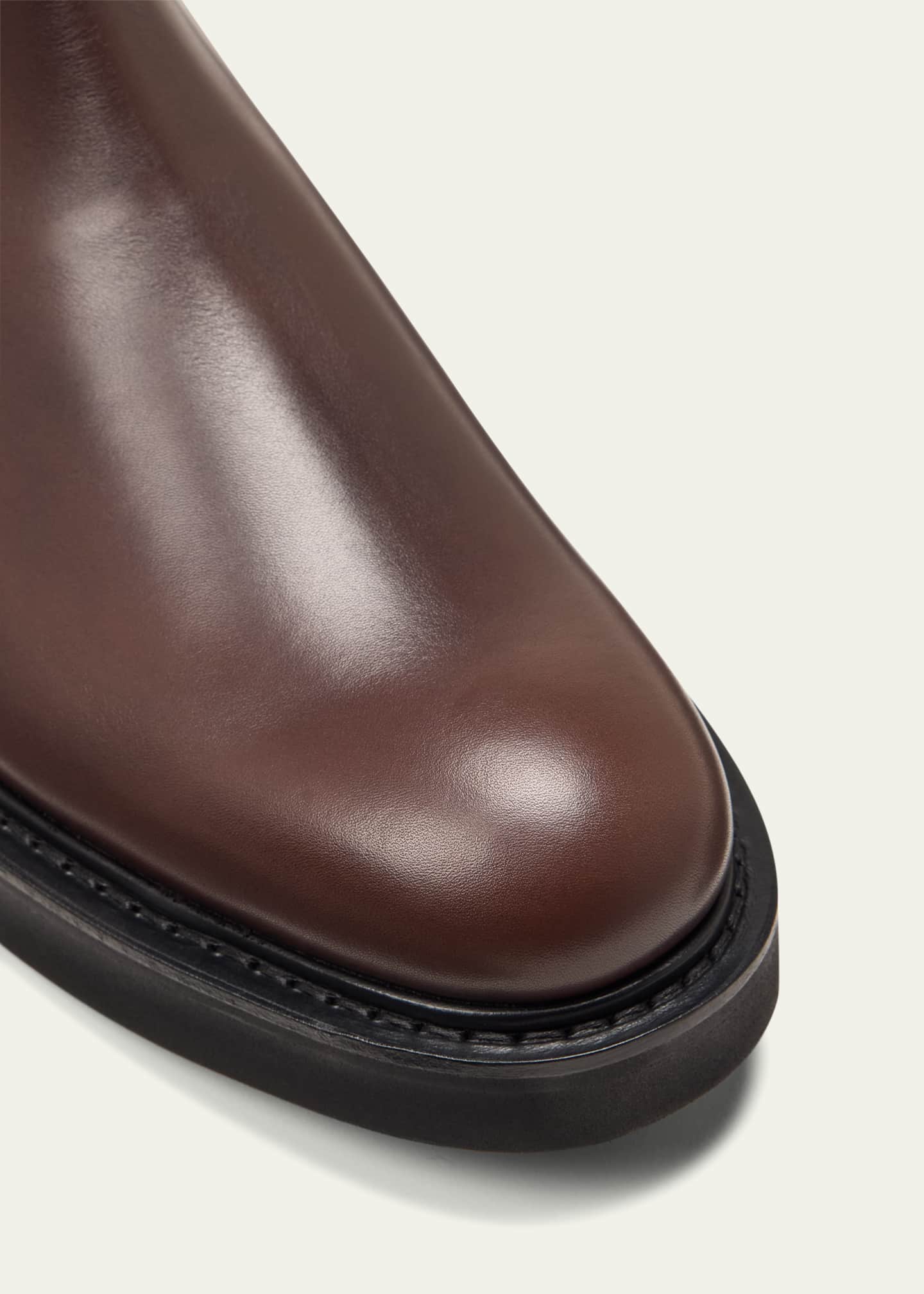 Church's Men's Leicester Leather Chelsea Boots Bergdorf Goodman