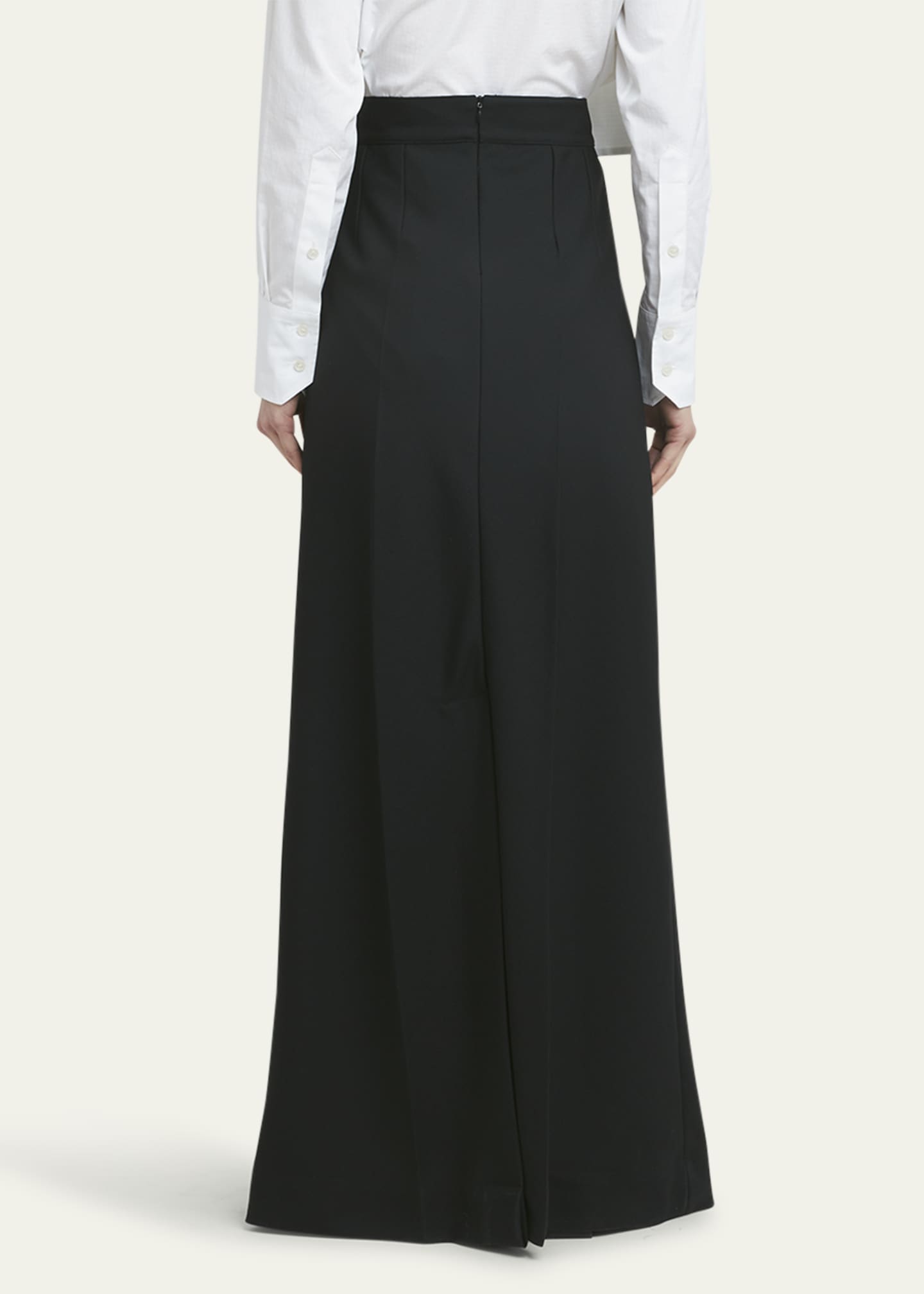 Plan C Wool Maxi Skirt Image 3 of 5