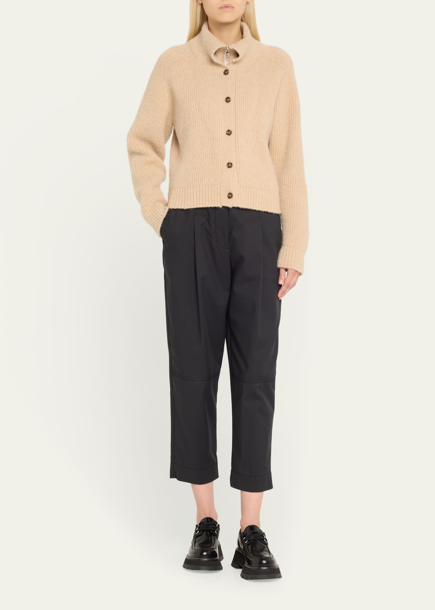 3.1 Phillip Lim Double-Closure Cardigan Image 2 of 5