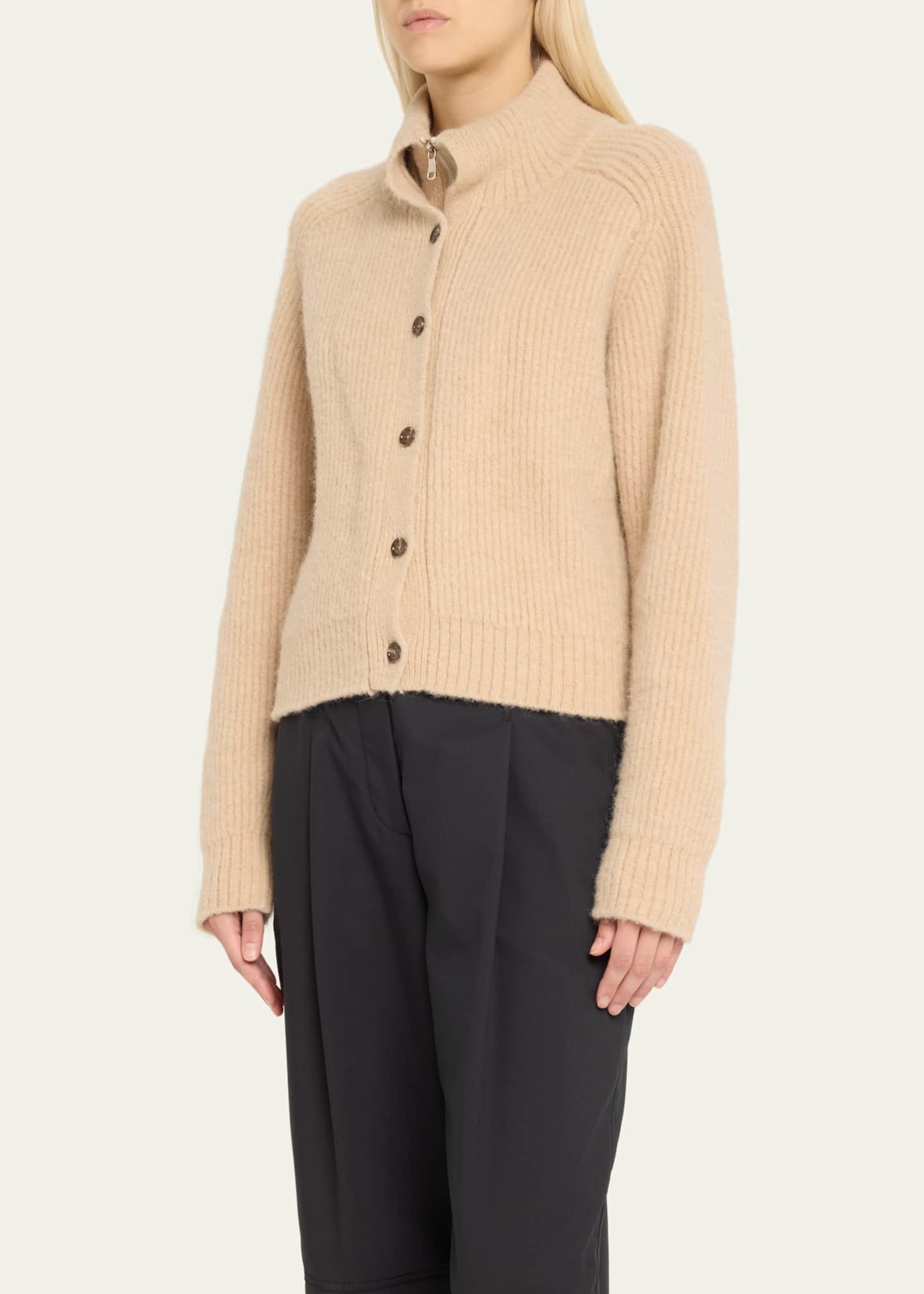 3.1 Phillip Lim Double-Closure Cardigan Image 4 of 5