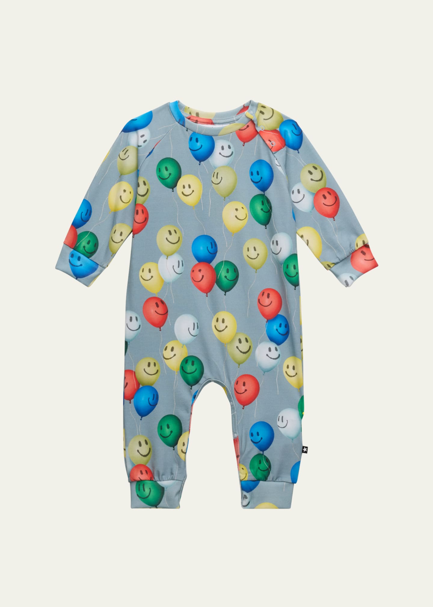 Molo Boy's Fairfax BalloonPrint Playsuit, Size Newborn24M Bergdorf Goodman