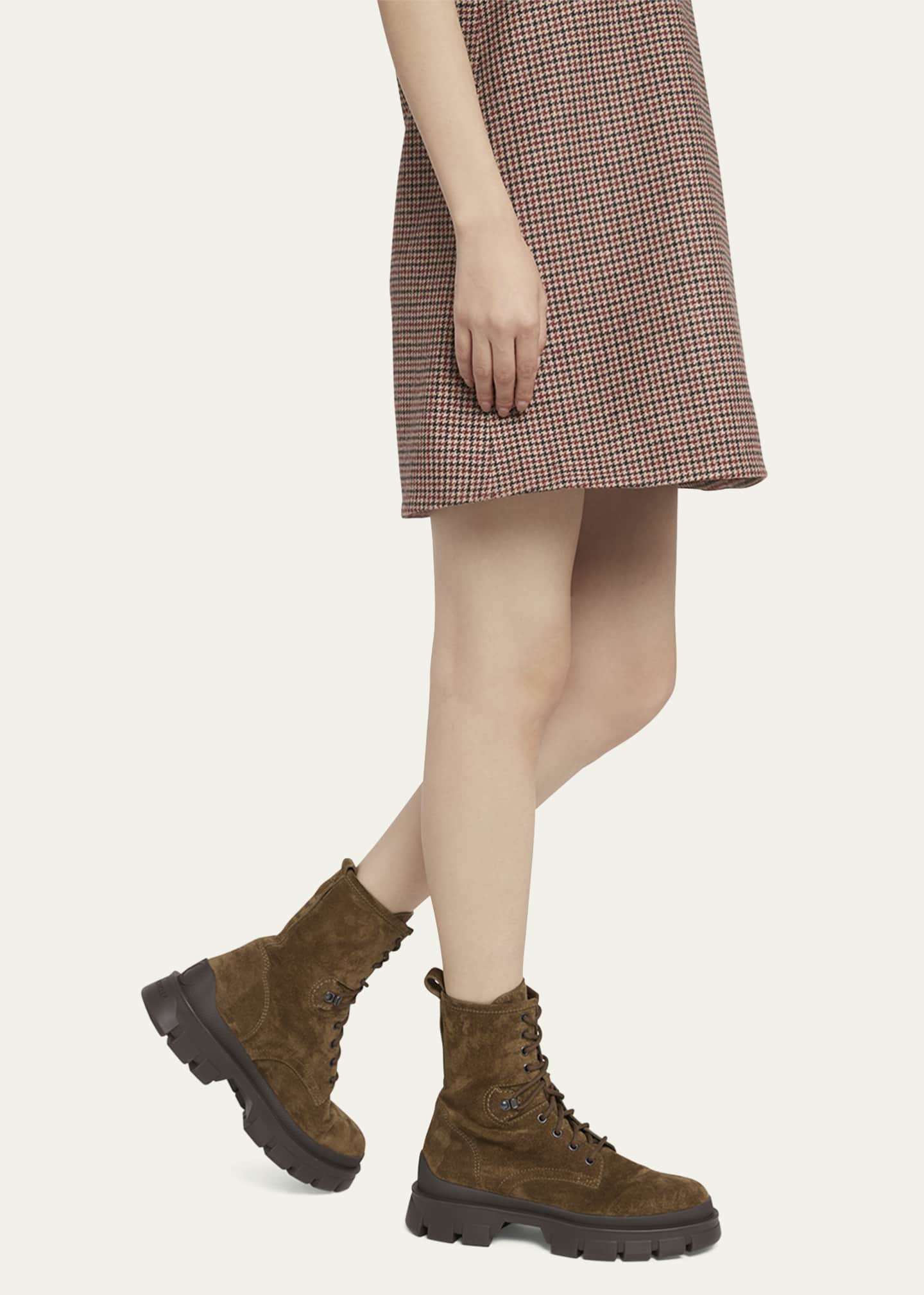 Moncler suede boots clearance
