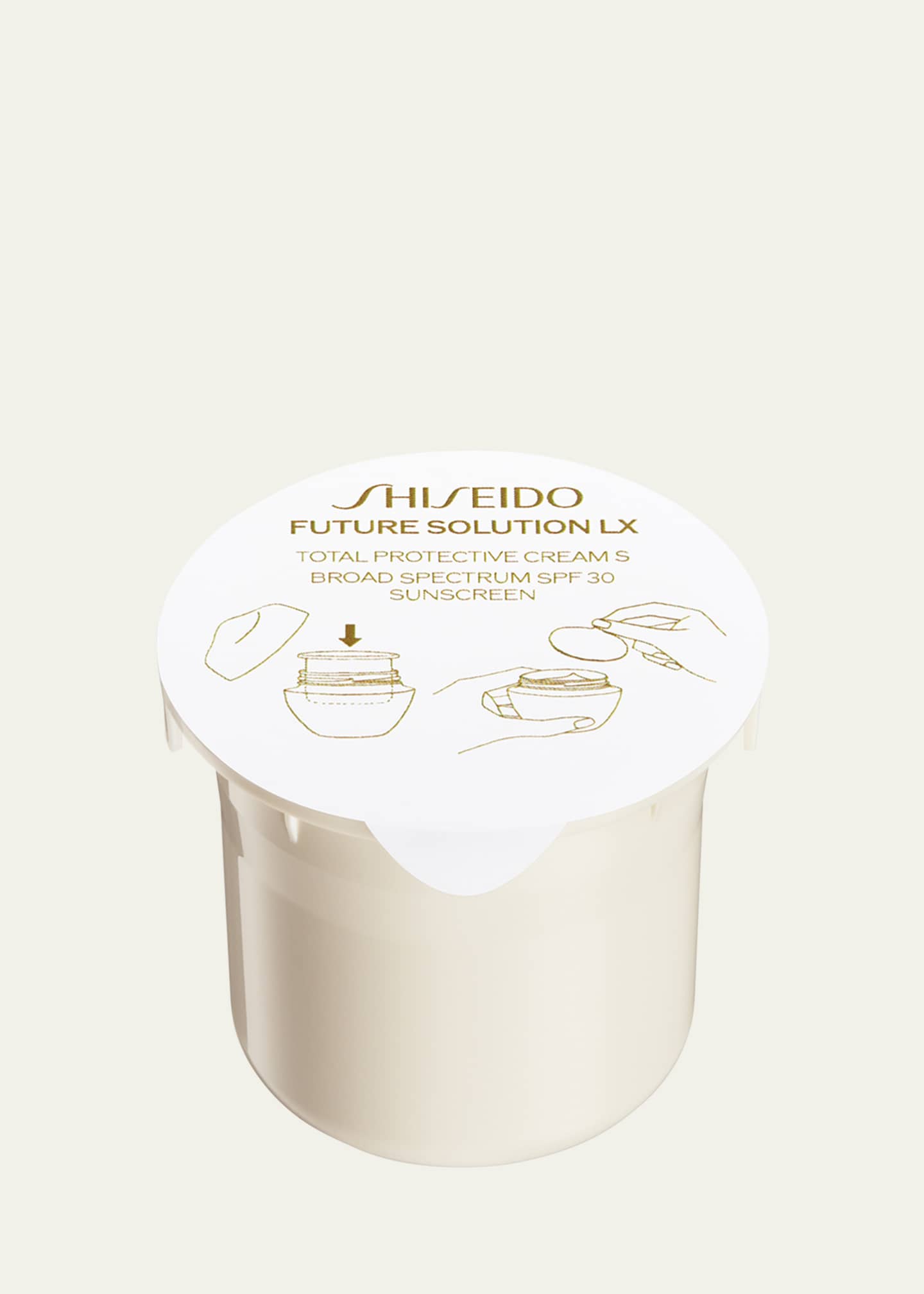 Shiseido Future Solution LX Total Protective Cream SPF 30 Refill, 1.8 oz. Image 1 of 5