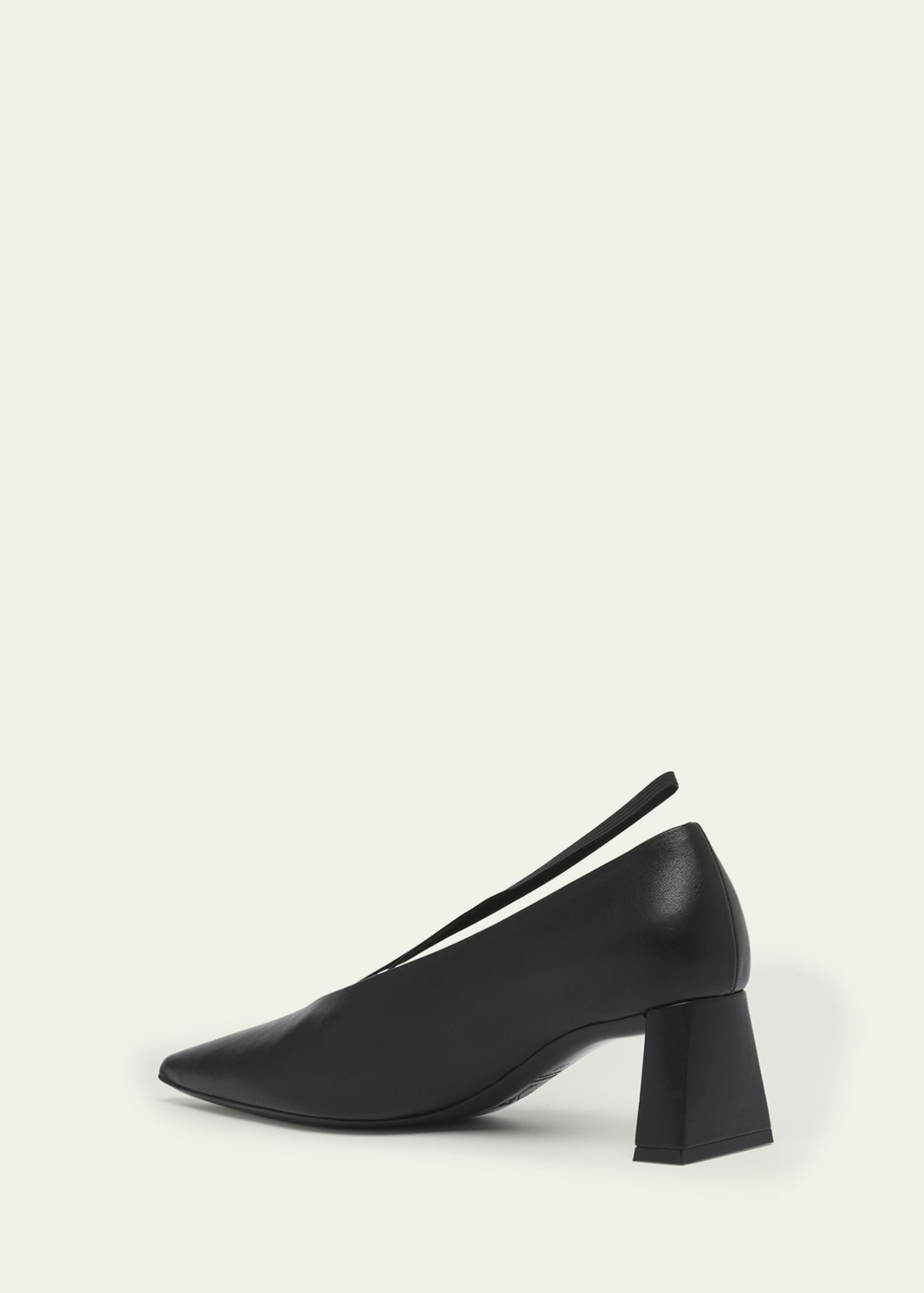 Plan C Lambskin Elastic-Band Pumps Image 4 of 5