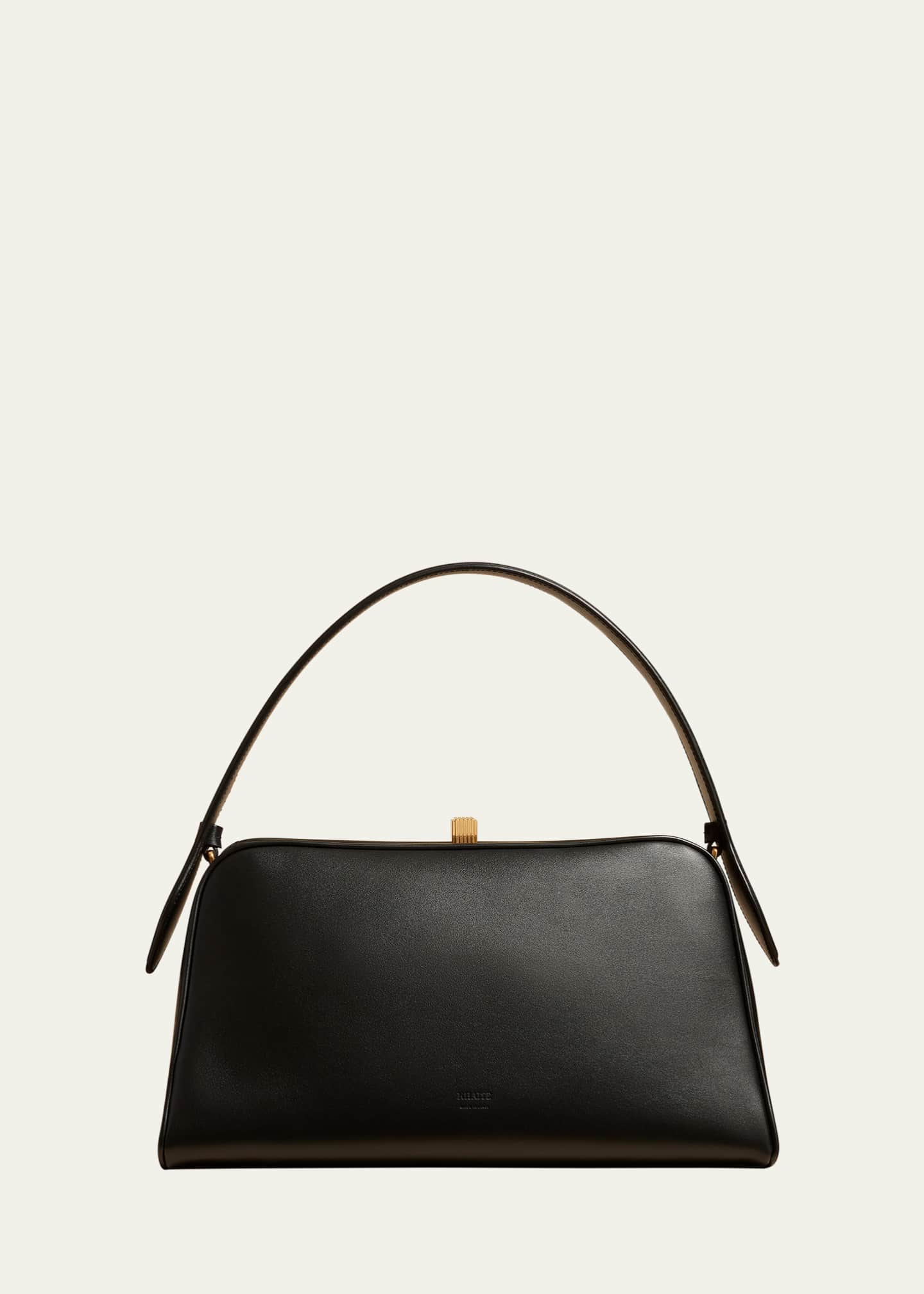 Khaite Cate Calfskin Leather Top-Handle Bag Image 1 of 6