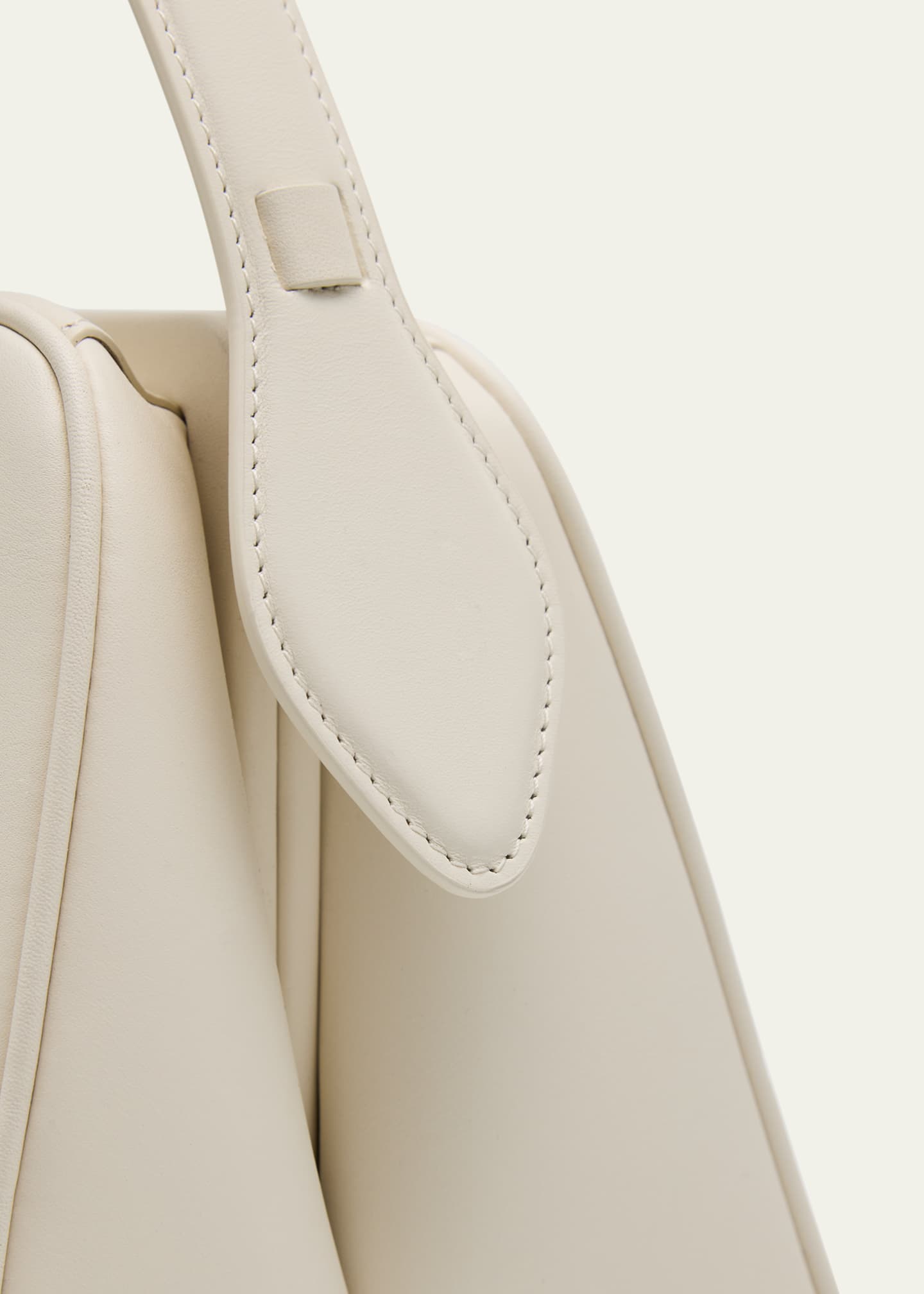 Khaite Cate Calfskin Leather Top-Handle Bag Image 6 of 6