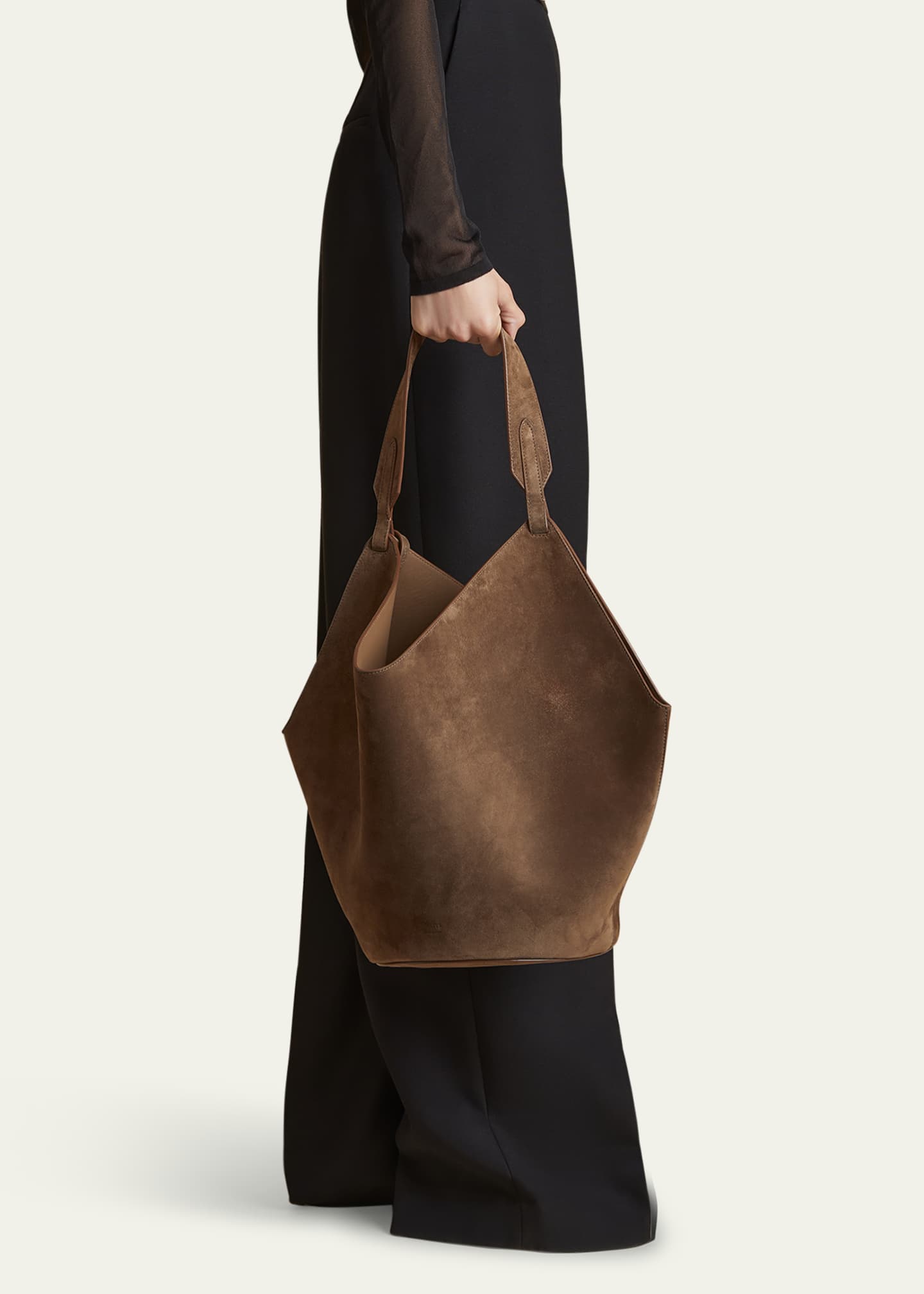 【送料&関税込】Khaite Lotus Tote Bag Medium Lotus Tote in Honey and Tan Leather – KHAITE