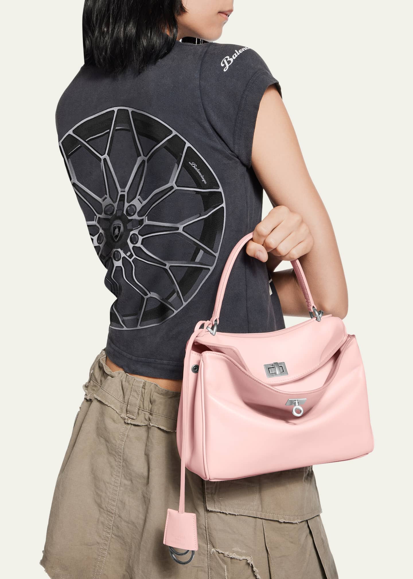 Balenciaga Rodeo Mini Leather Top-Handle Bag - Bergdorf Goodman