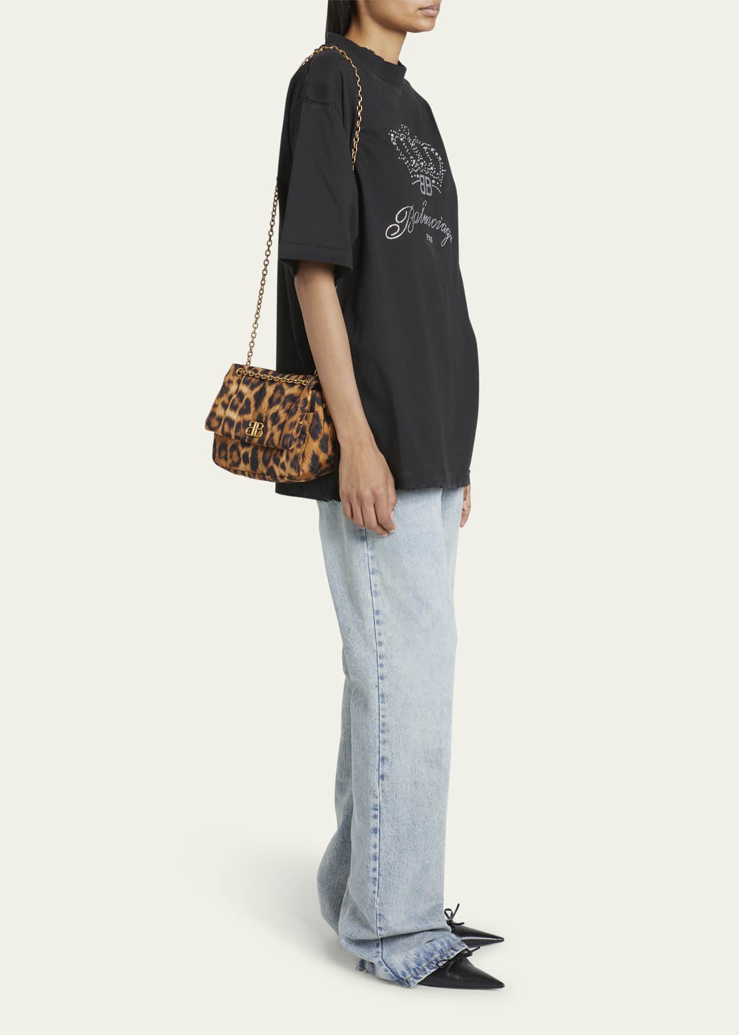 Mini leopard bag top