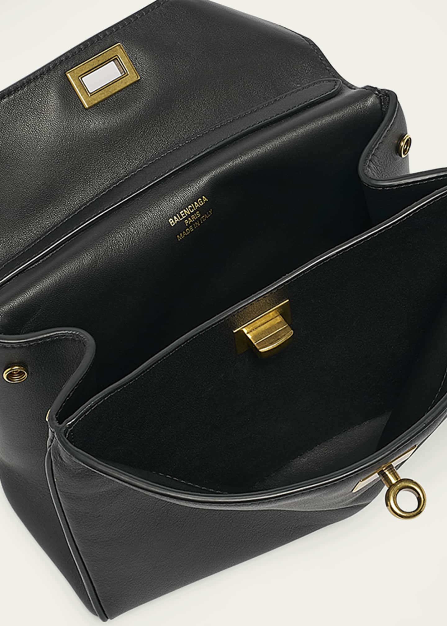 Rodeo Mini Leather Top-Handle Bag