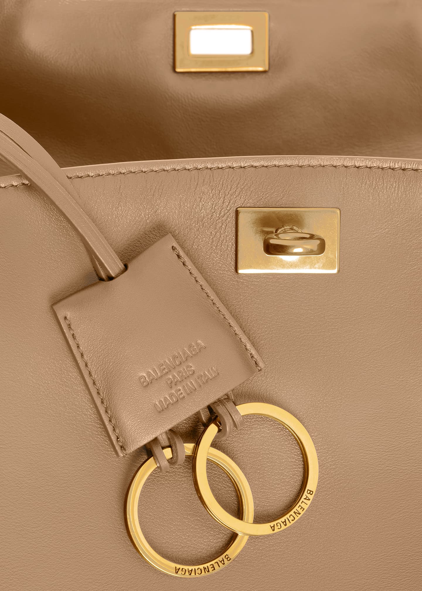 Balenciaga Rodeo Mini Leather Top-Handle Bag Image 6 of 6