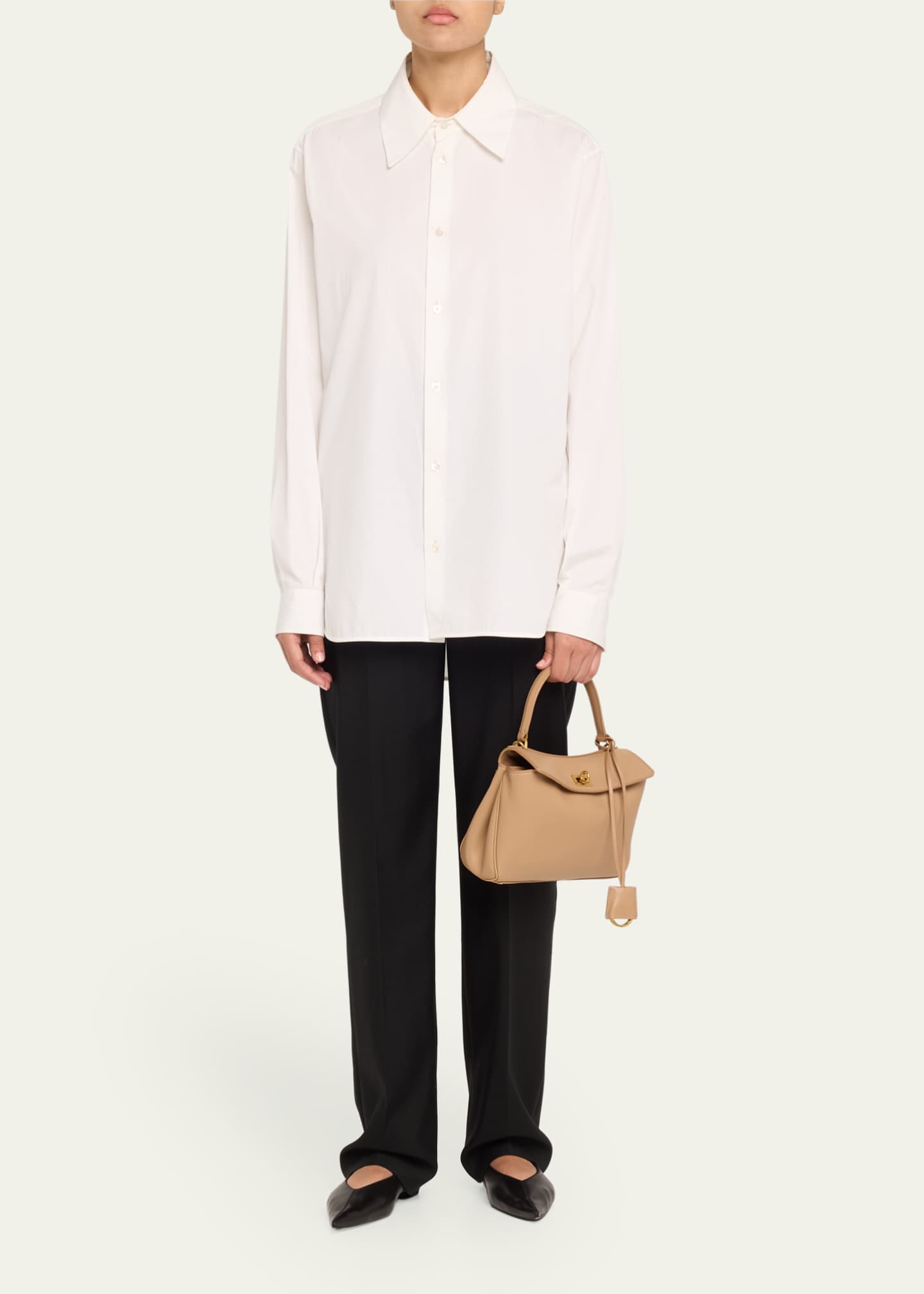 Balenciaga Rodeo Mini Leather Top-Handle Bag Image 5 of 6