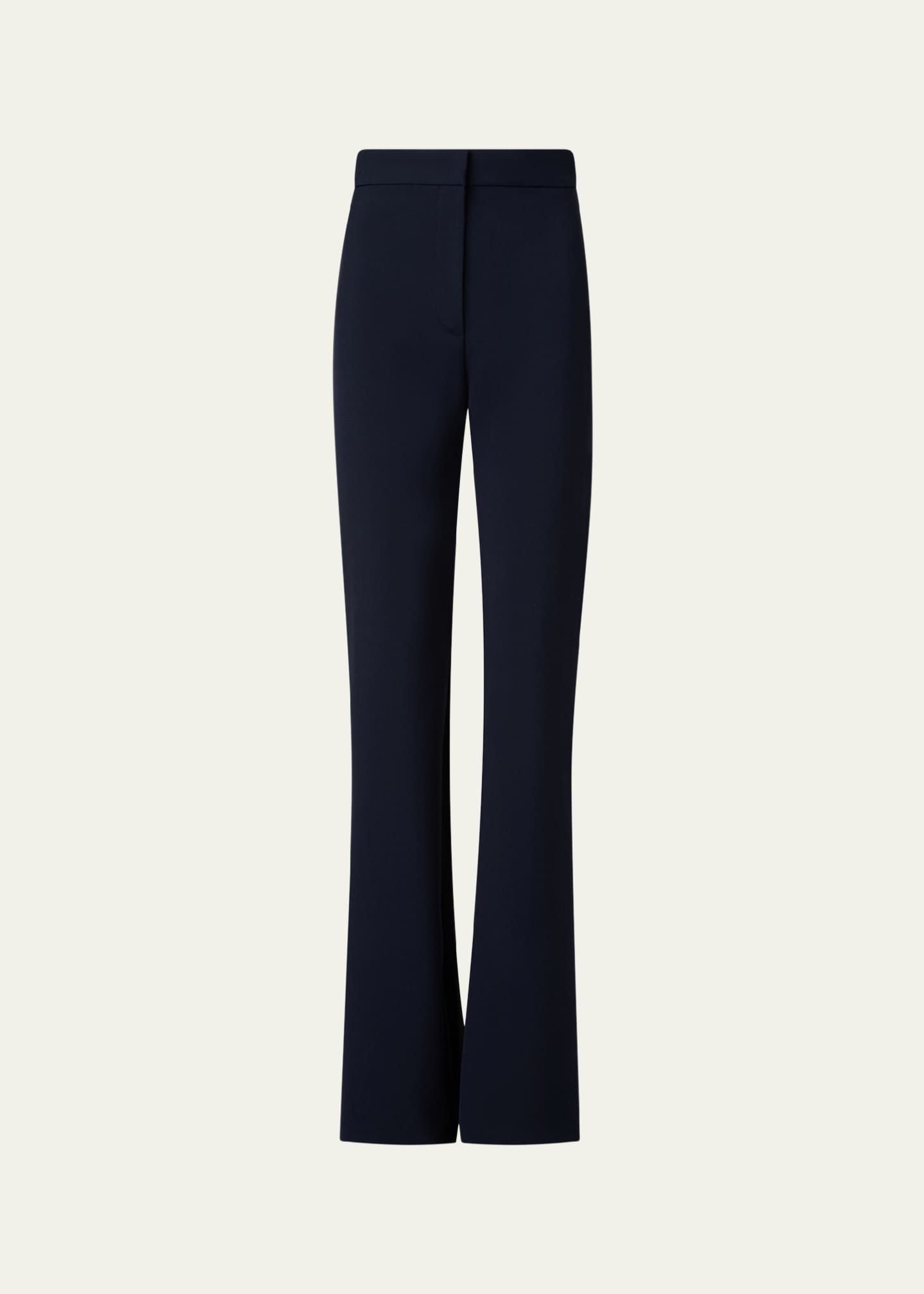 Akris punto Courtney Bootcut Pebble Crepe Pants Image 1 of 4