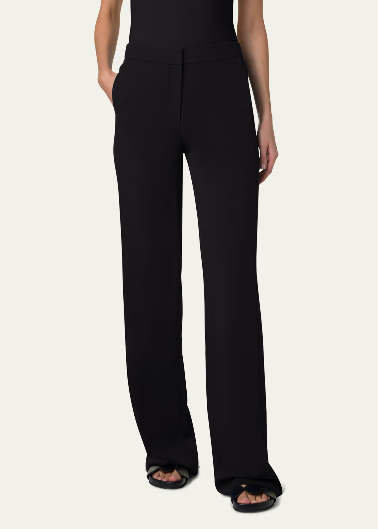 Akris punto Marla Signature Lasercut Pants Image 2 of 5