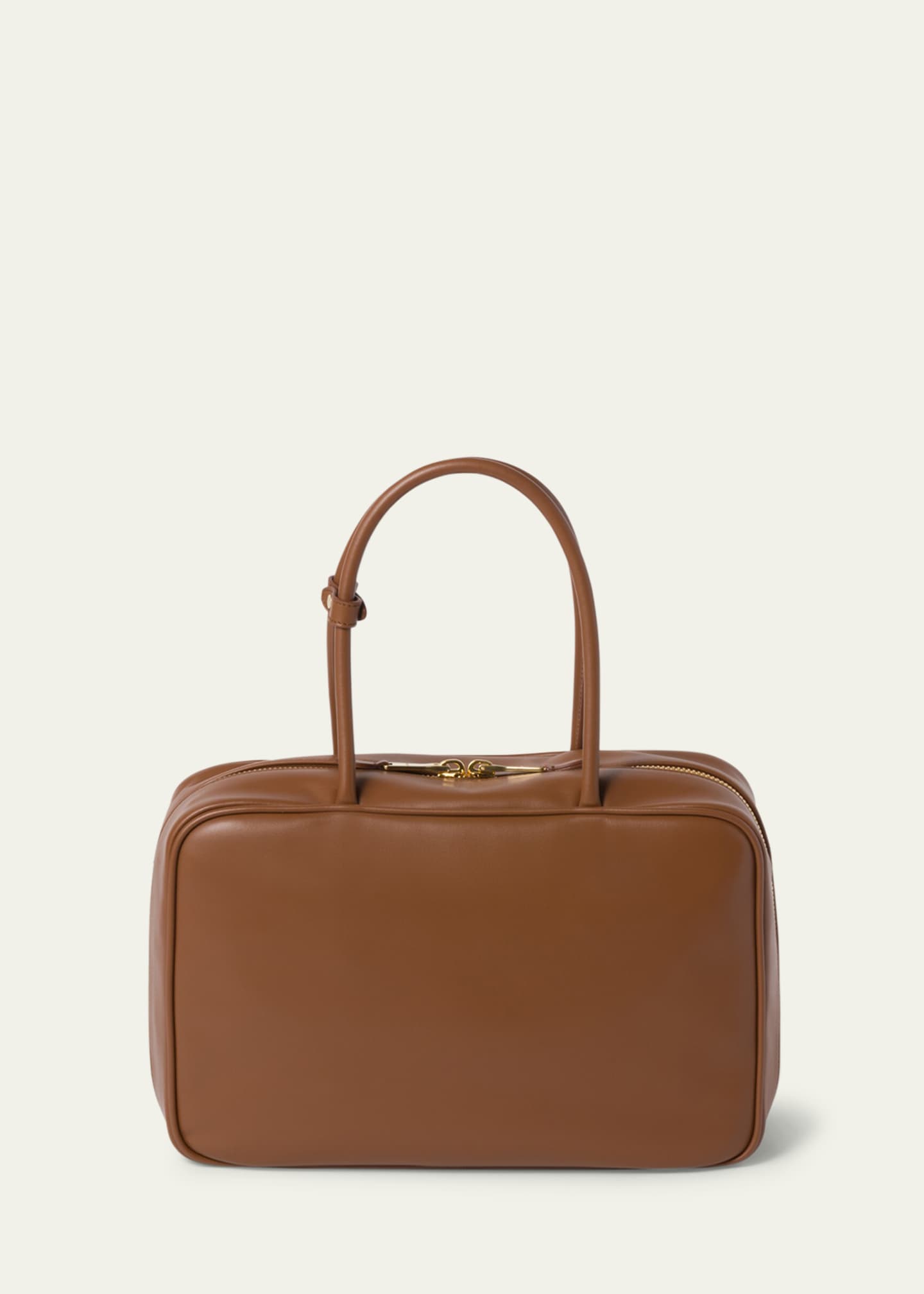 Miu Miu Zip Leather Top-Handle Bag Image 3 of 5