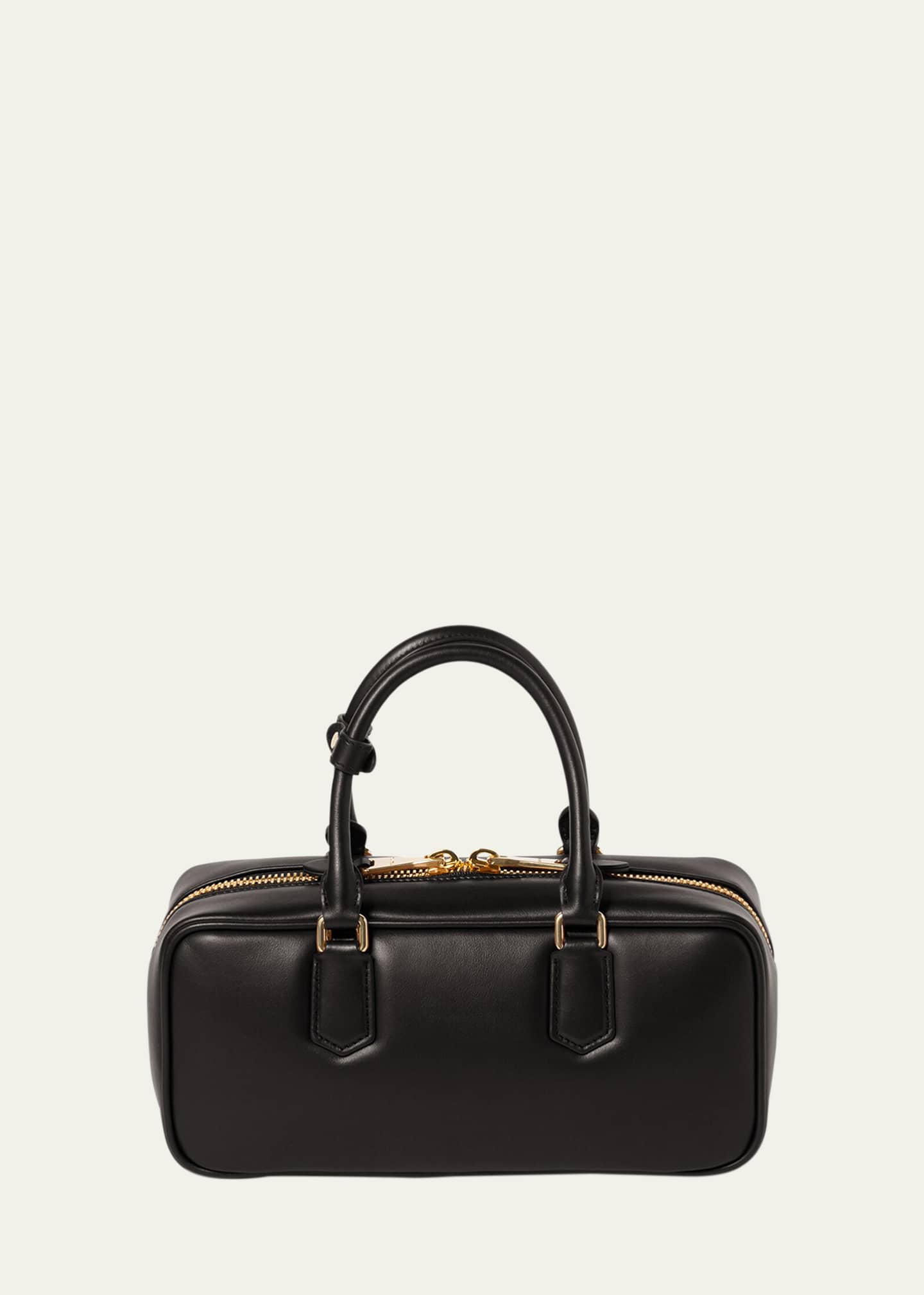 Miu Miu Zip Calf Leather Top-Handle Bag Image 2 of 3