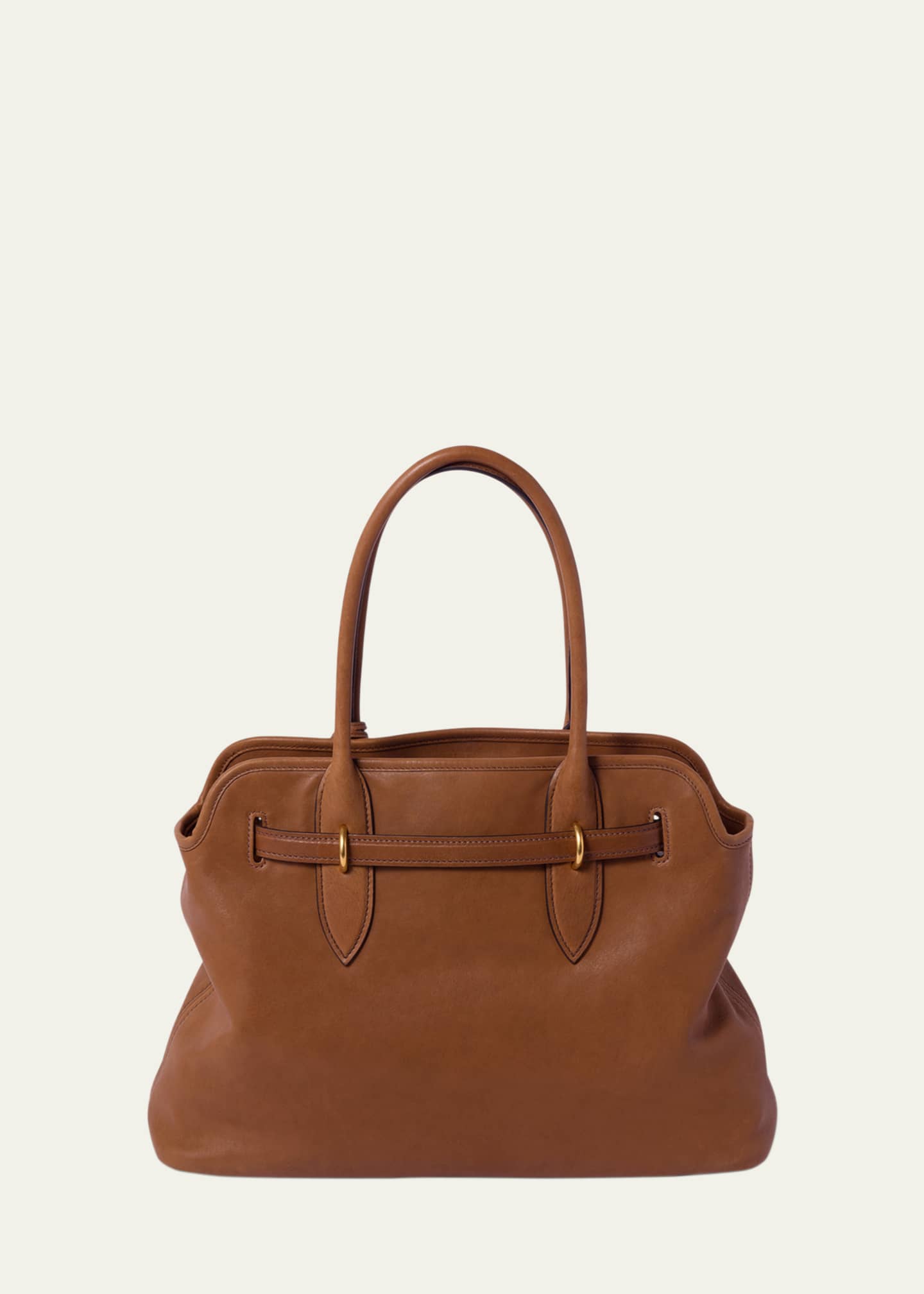 Miu Miu Aventure Large Leather Shoulder Bag Image 2 of 4