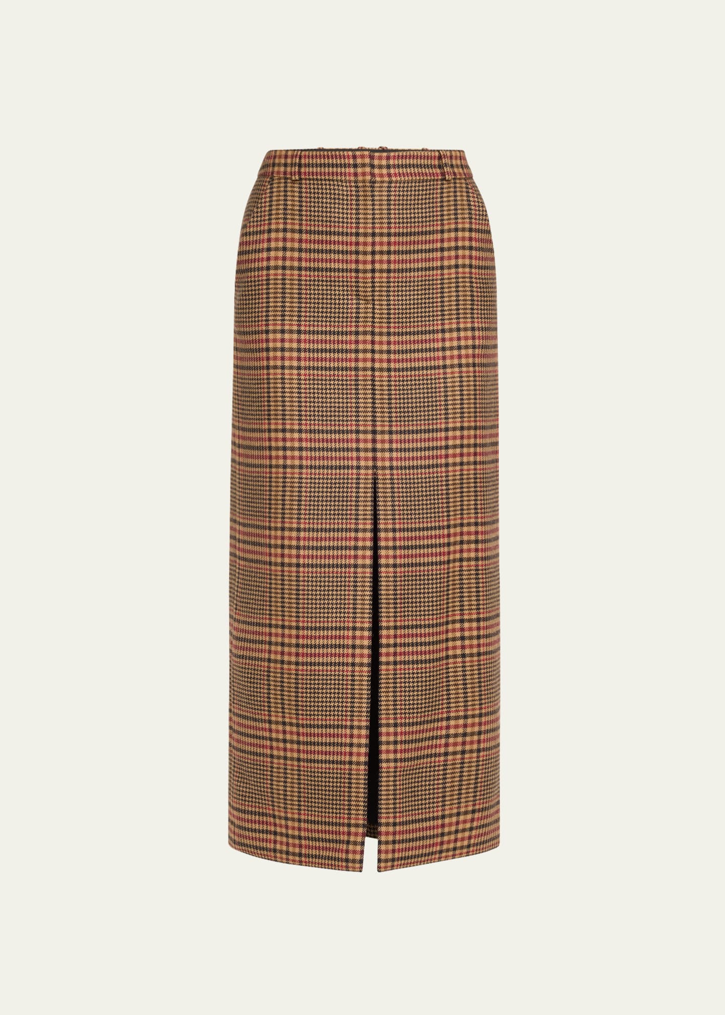 Veronica Beard Maxine Plaid Maxi Skirt Image 1 of 5