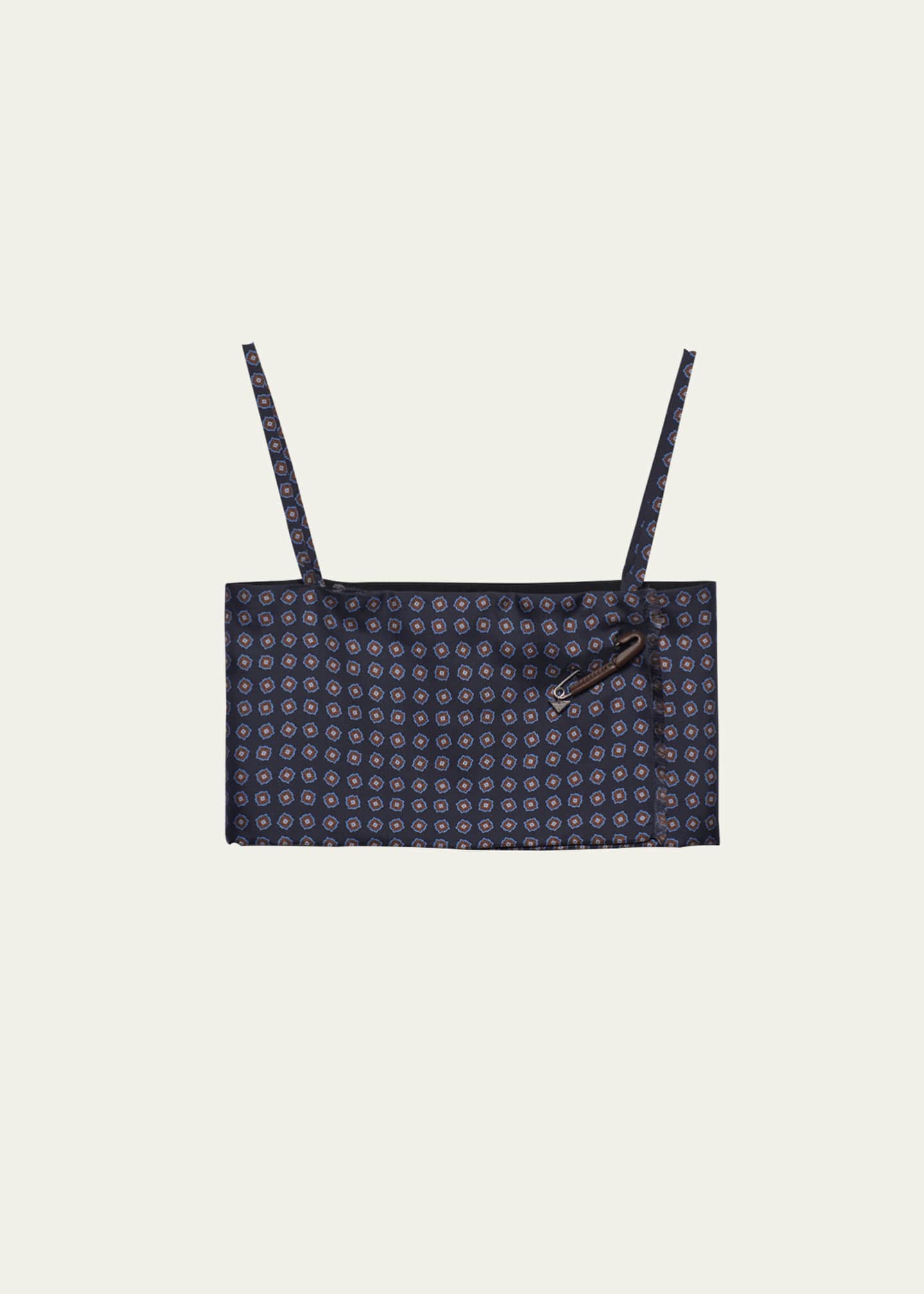 Prada twill crossbody bag discount