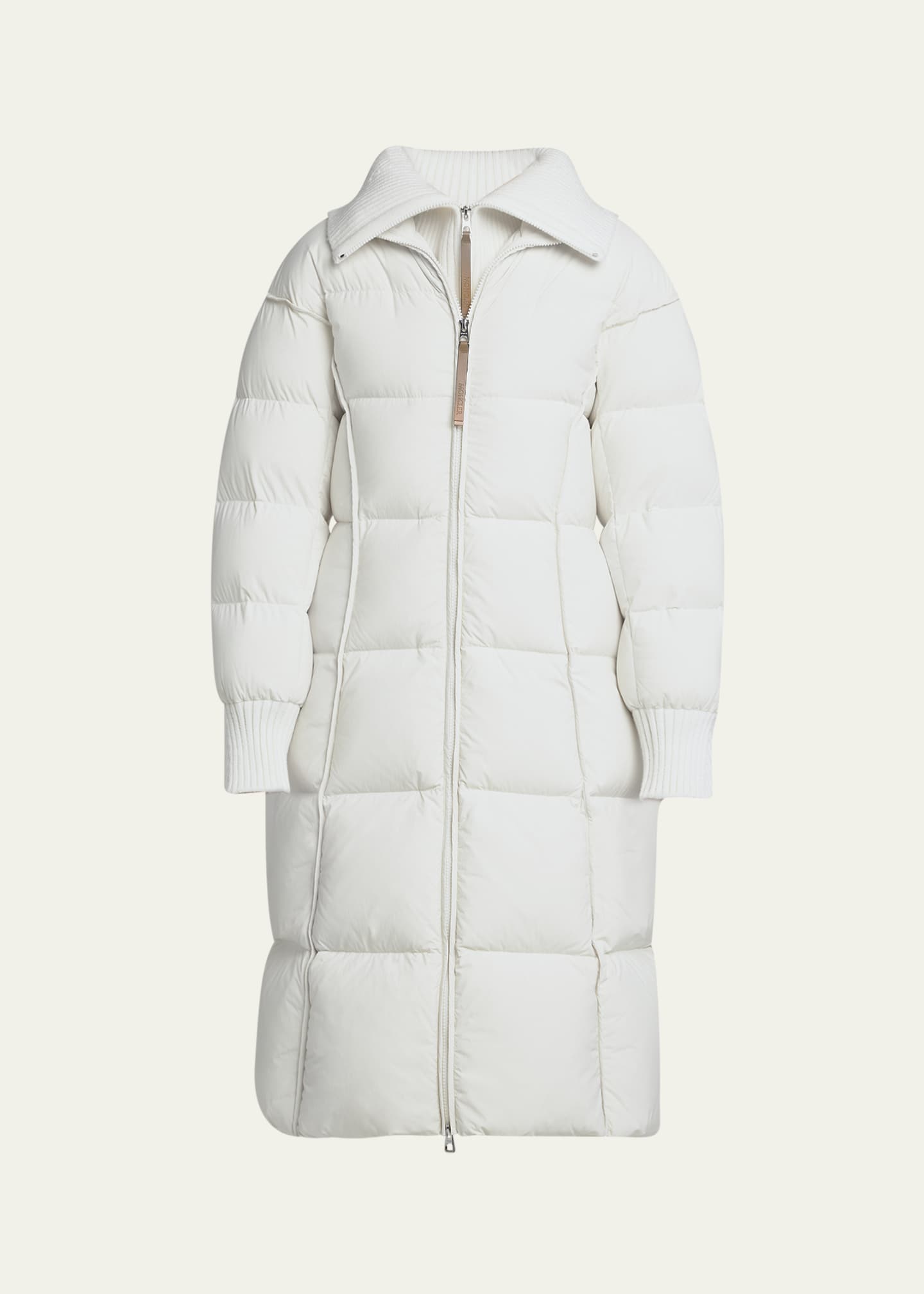 Moncler Brerelle Long Puffer Coat Image 1 of 5