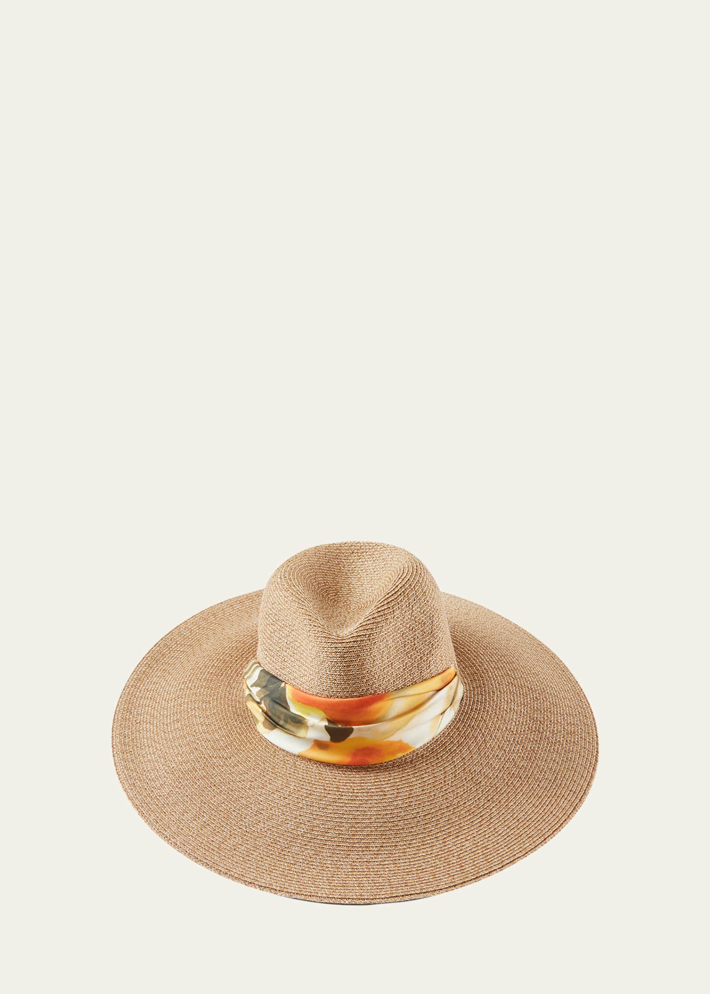 Eugenia Kim Cassidy Fedora With Organza Scarf Image 1 of 3