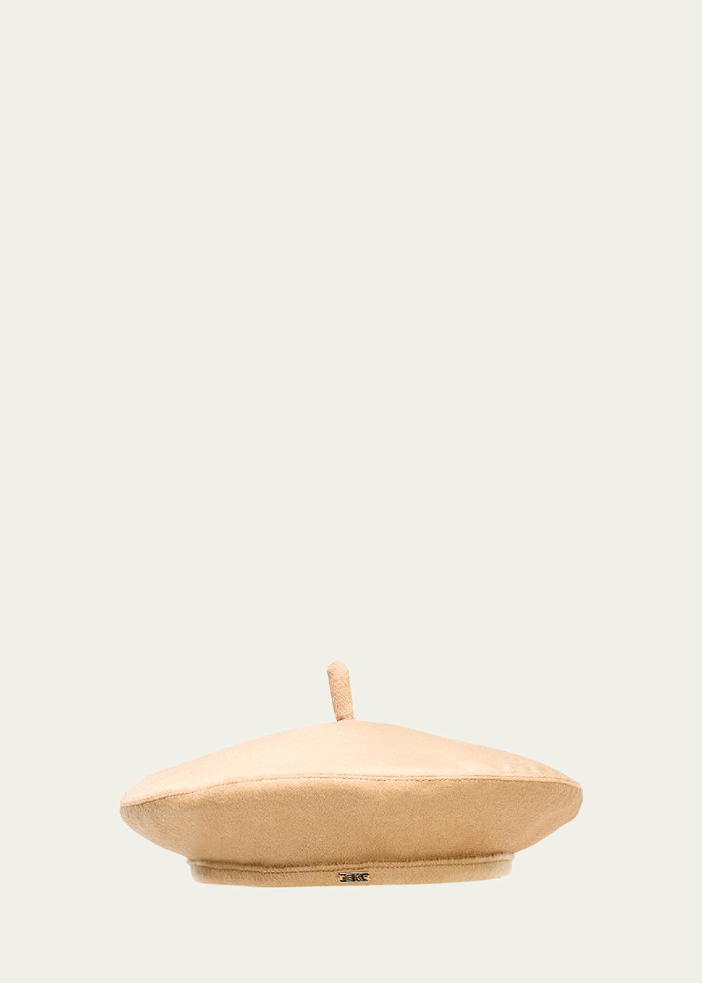 Eugenia Kim Carter Camel Cashmere Beret