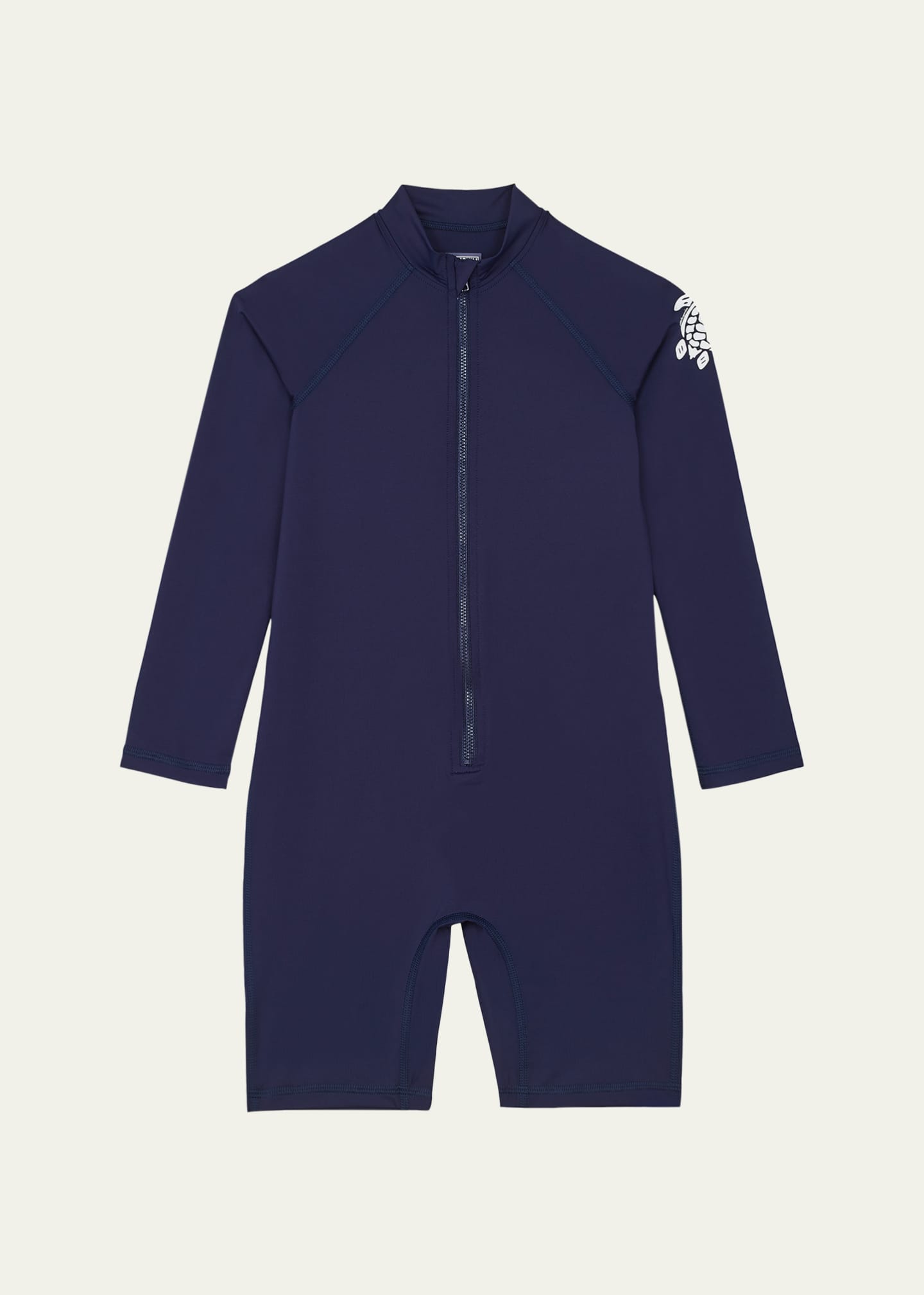 Vilebrequin Boy's Turtle-Print Rashguard, Size 2-14 Image 1 of 2