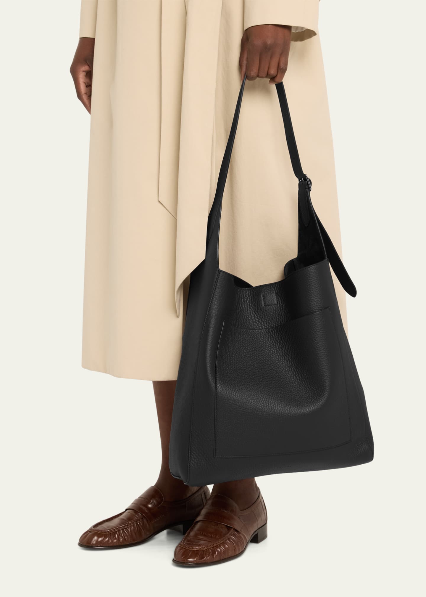 Blake Hobo in Lux Grained Leather