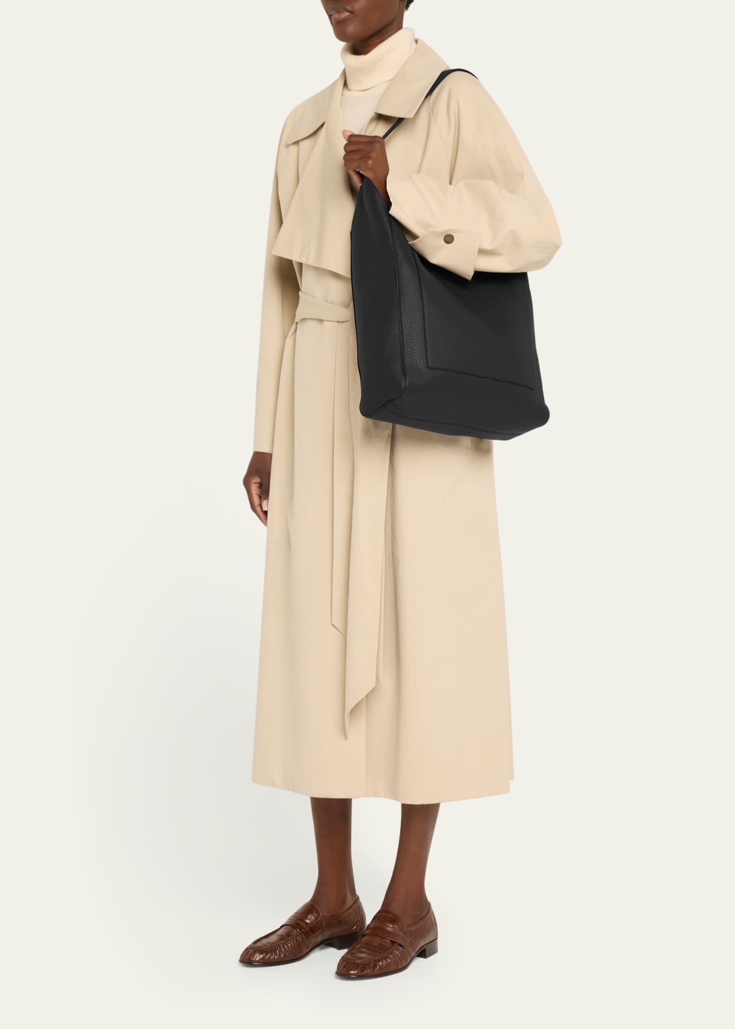 Blake Hobo in Lux Grained Leather